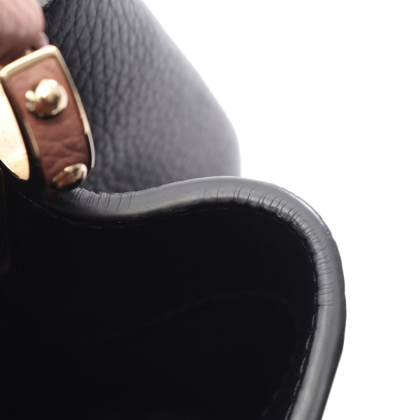 Louis Vuitton Taurillon Capucines MM