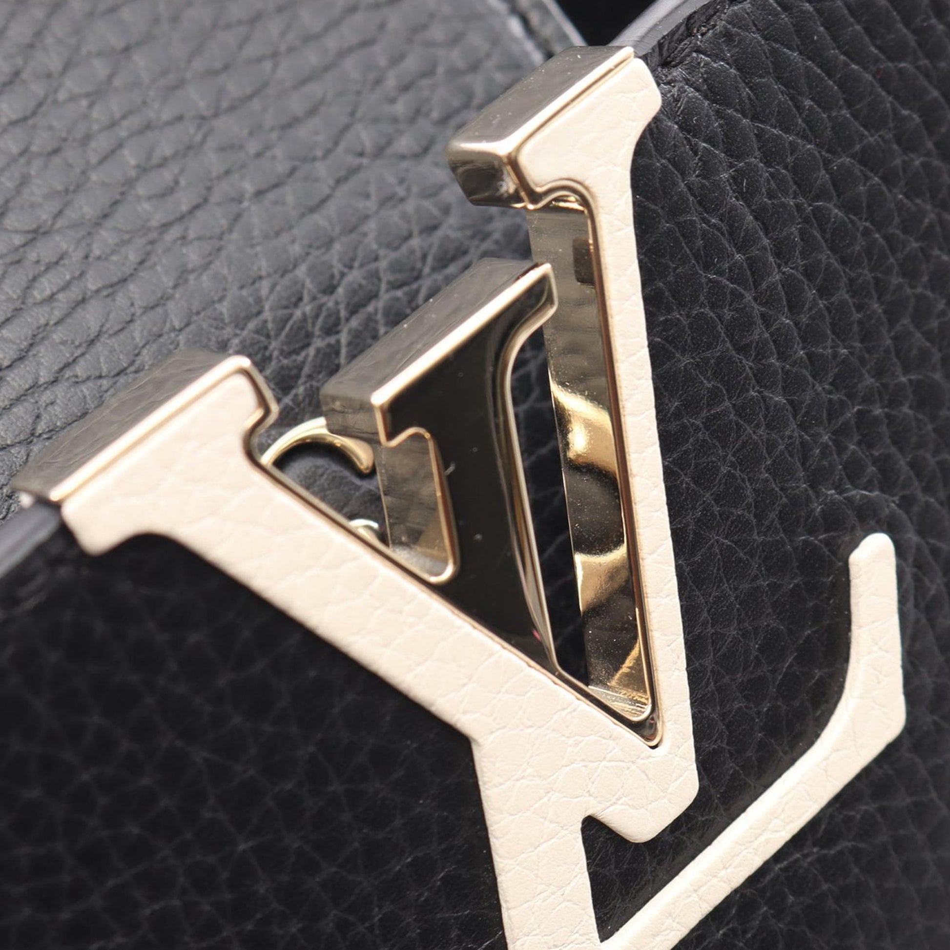 Louis Vuitton Taurillon Capucines MM