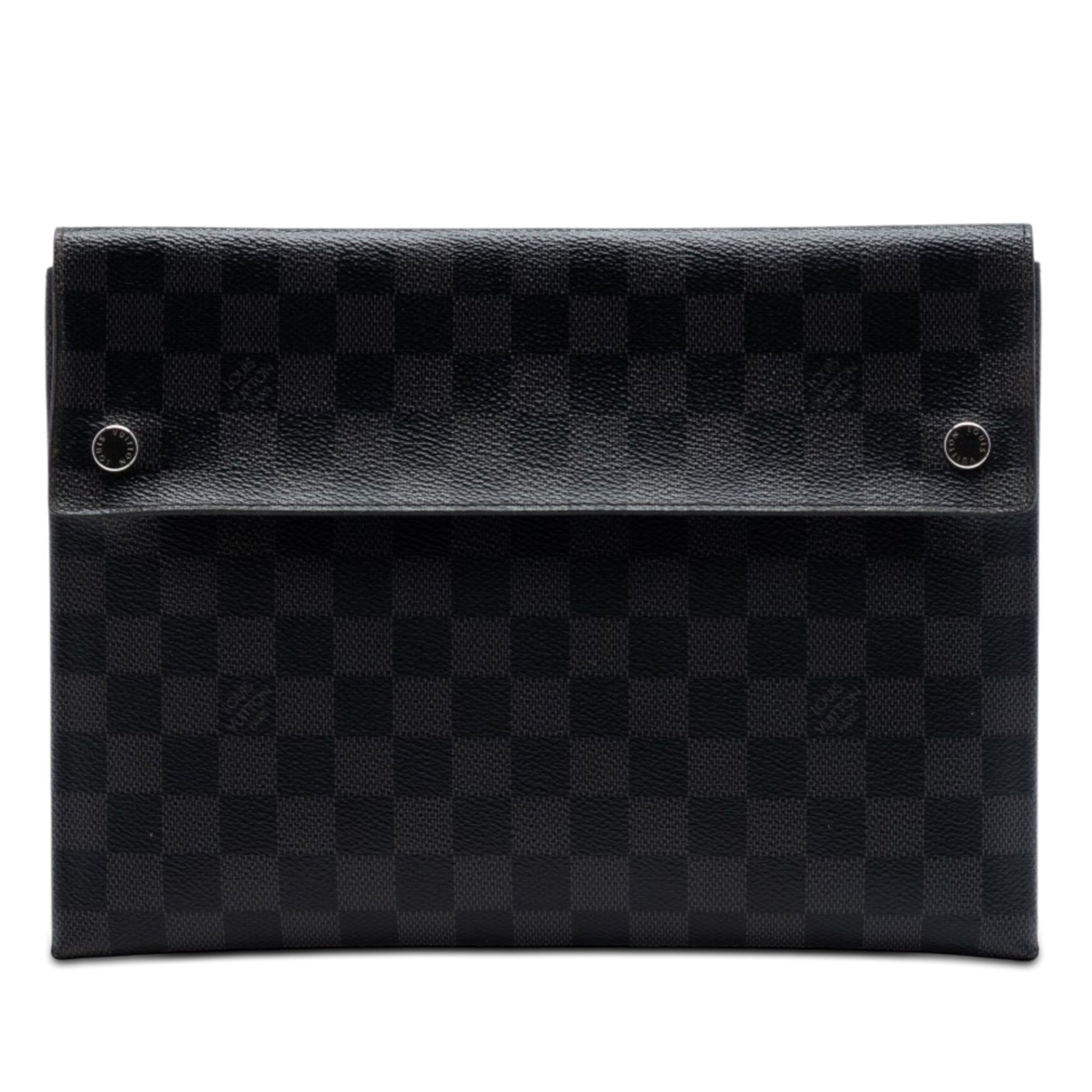 Louis Vuitton Damier Graphite Alpha Triple Pochette