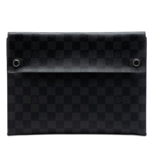 Louis Vuitton Damier Graphite Alpha Triple Pochette