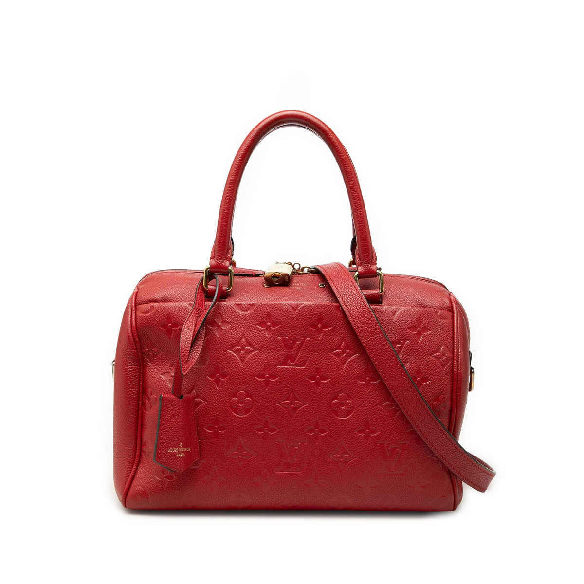 Louis Vuitton Monogram Empreinte Speedy Bandouliere 25