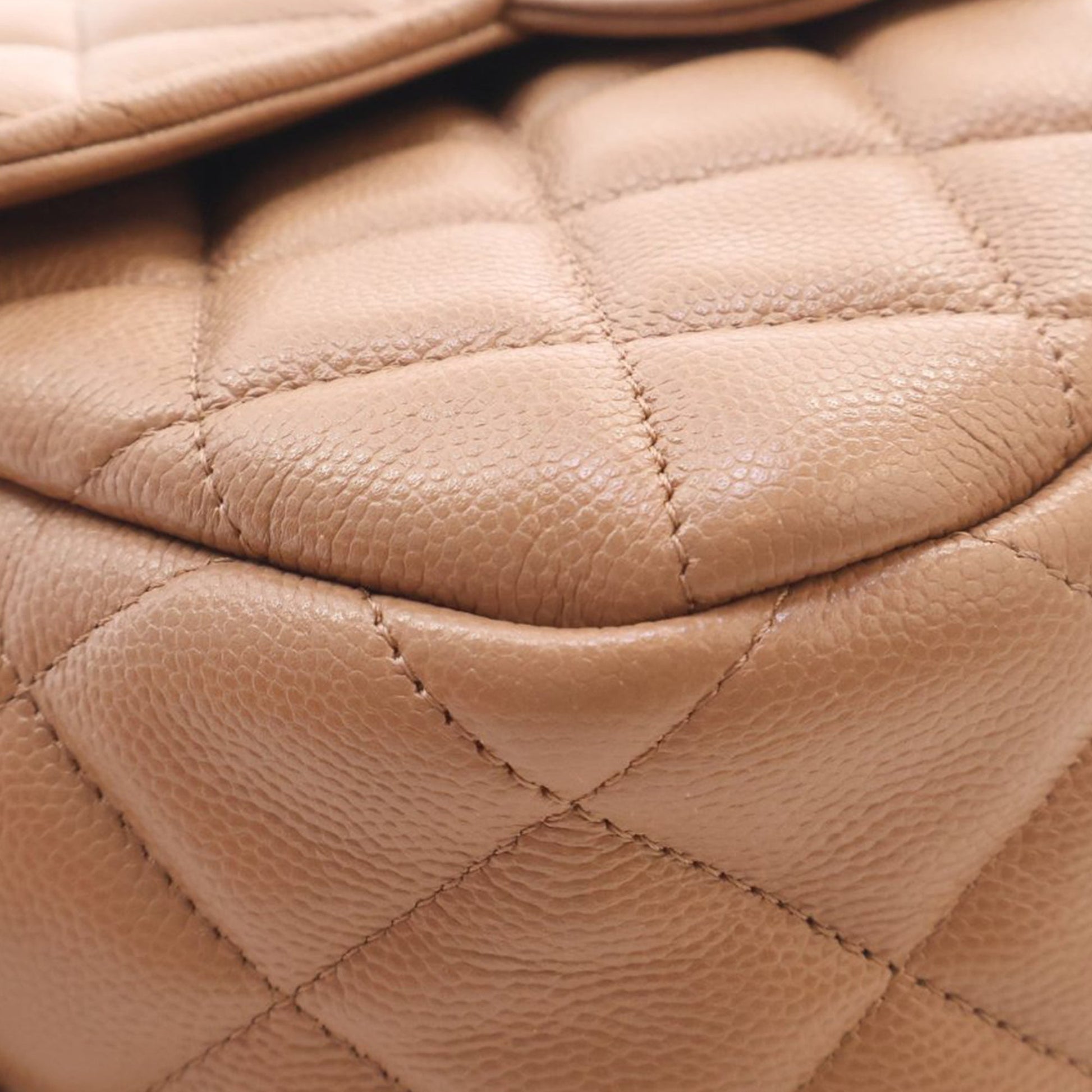 Chanel CC Quilted Caviar Crossbody