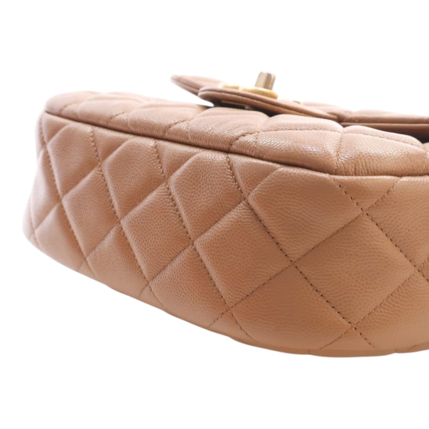 Chanel CC Quilted Caviar Crossbody