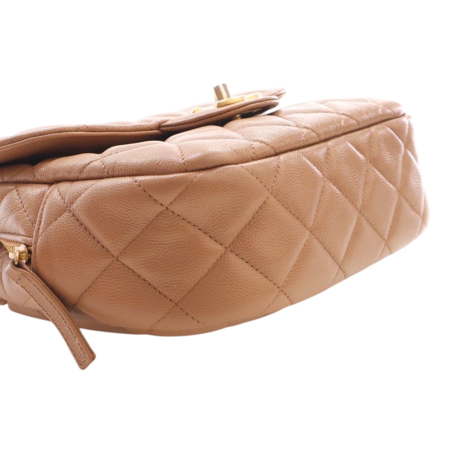 Chanel CC Quilted Caviar Crossbody