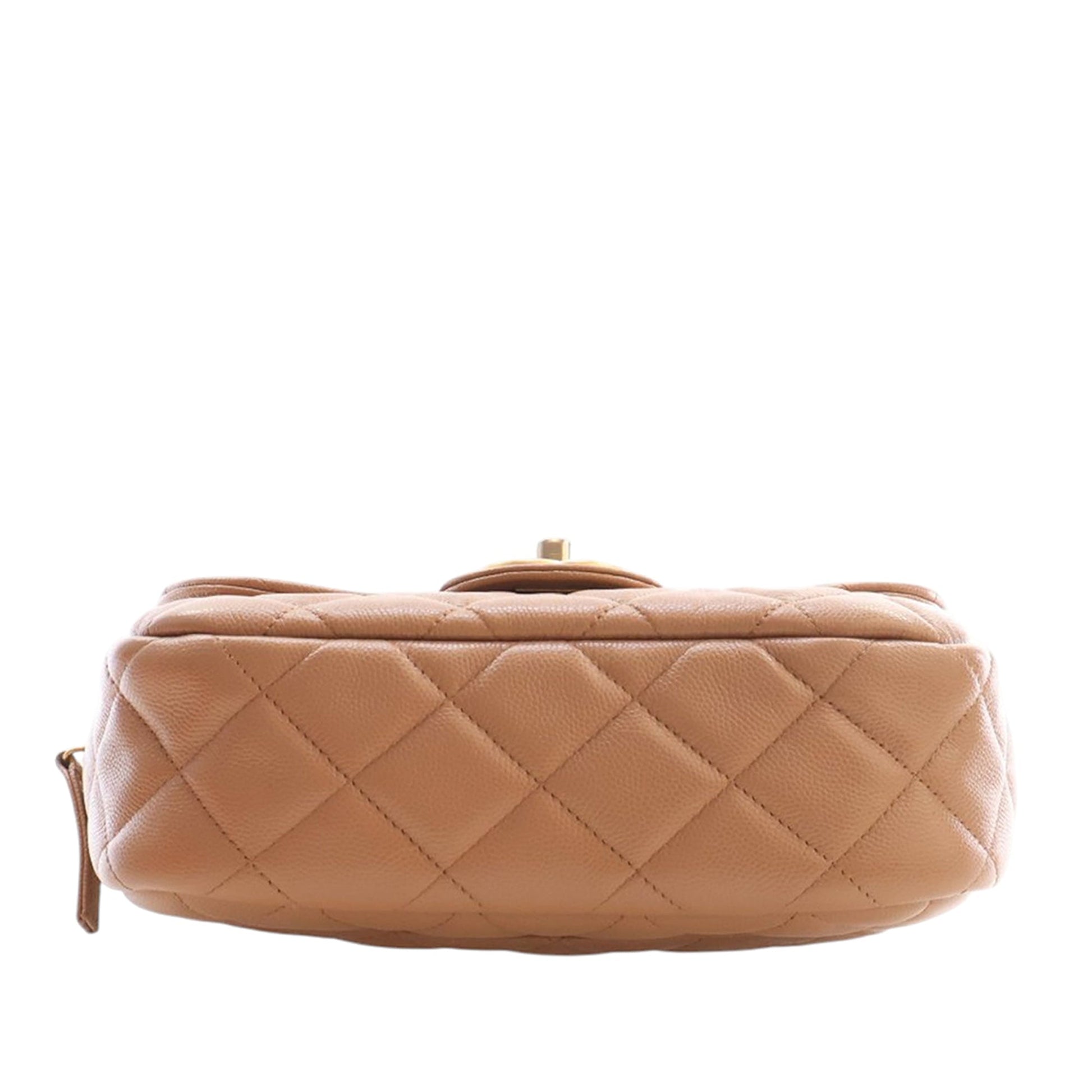 Chanel CC Quilted Caviar Crossbody