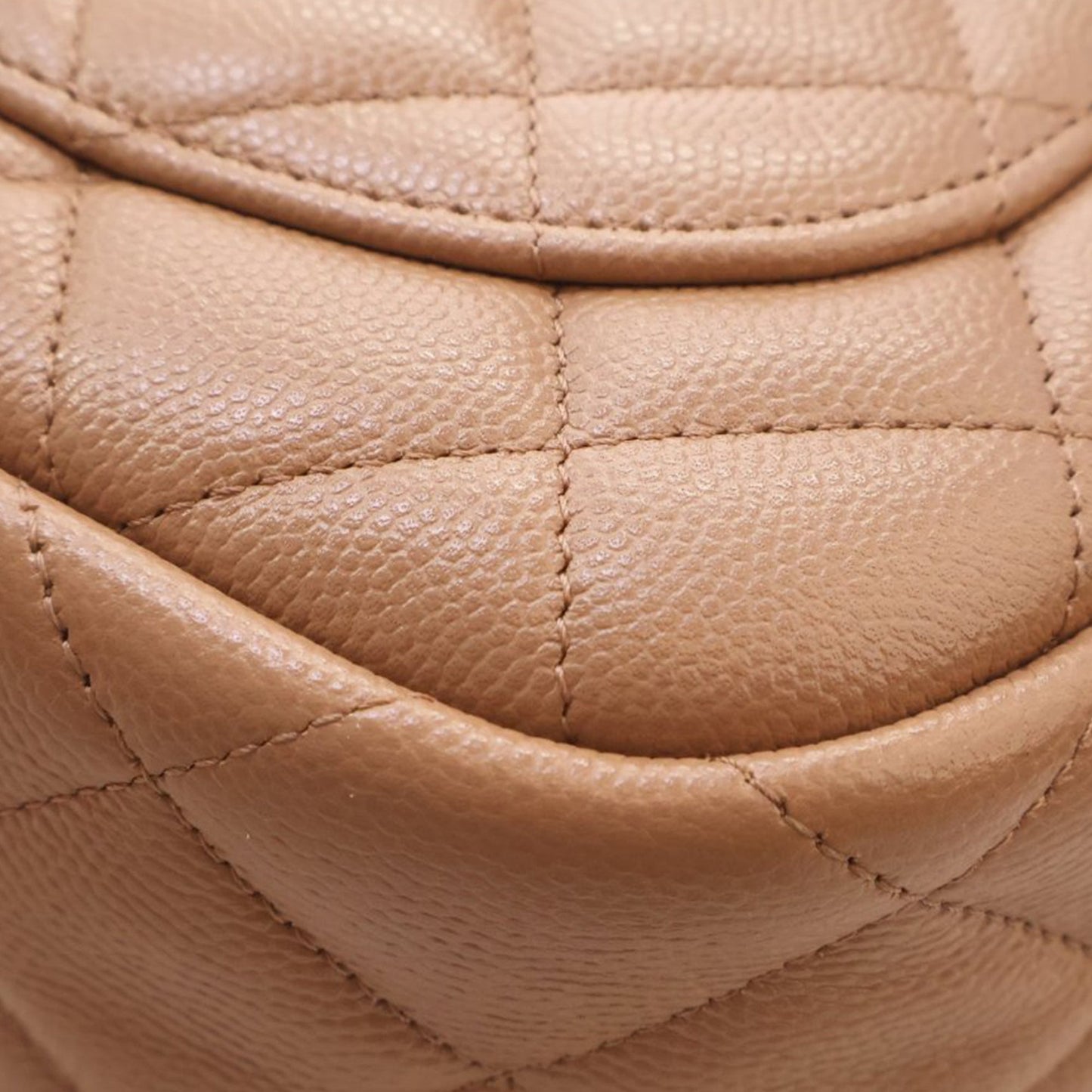 Chanel CC Quilted Caviar Crossbody