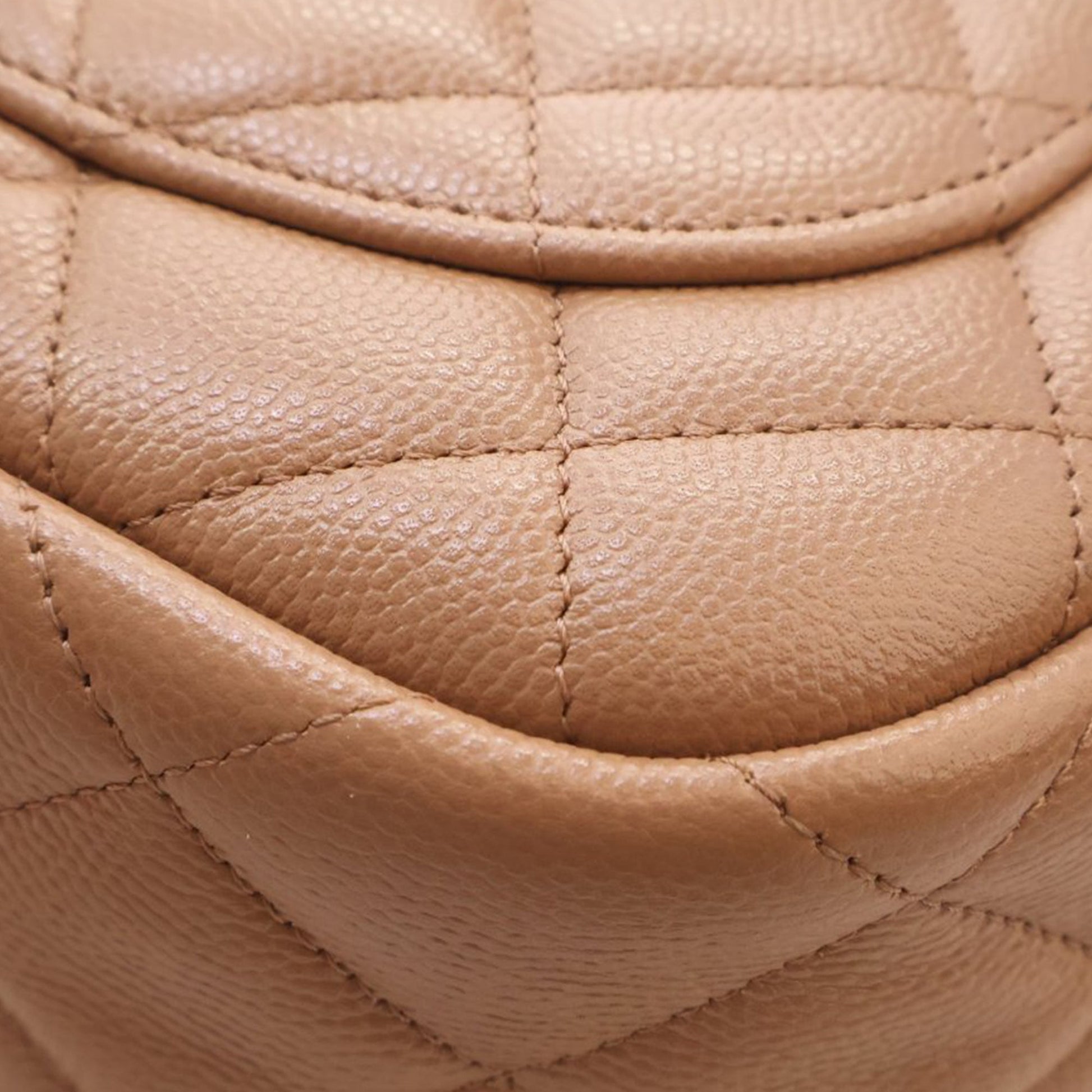 Chanel CC Quilted Caviar Crossbody