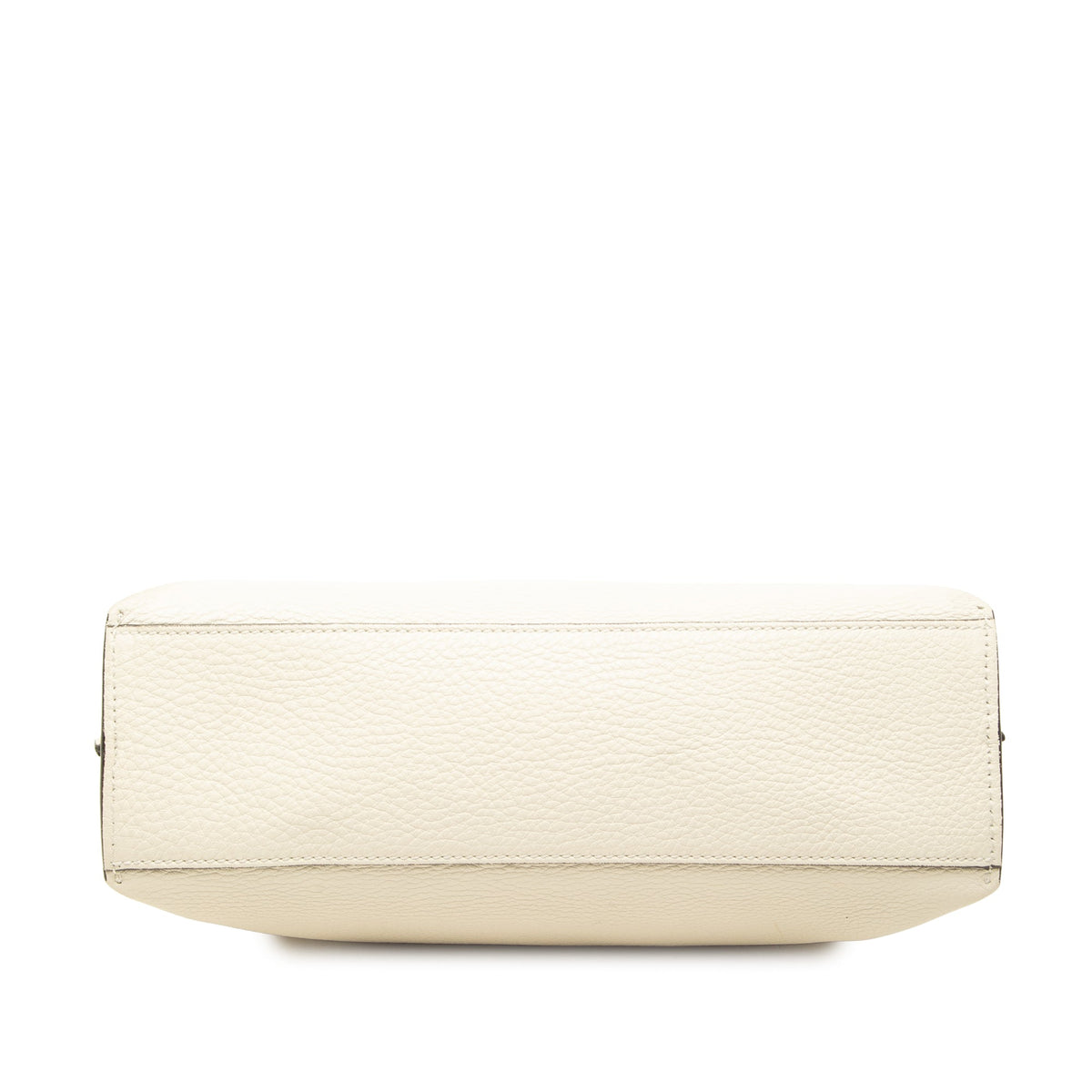 Gucci Small Calfskin Bamboo Daily Satchel — White