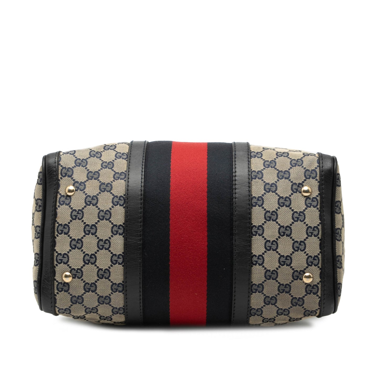 Gucci Medium GG Canvas Web Joy Boston Bag