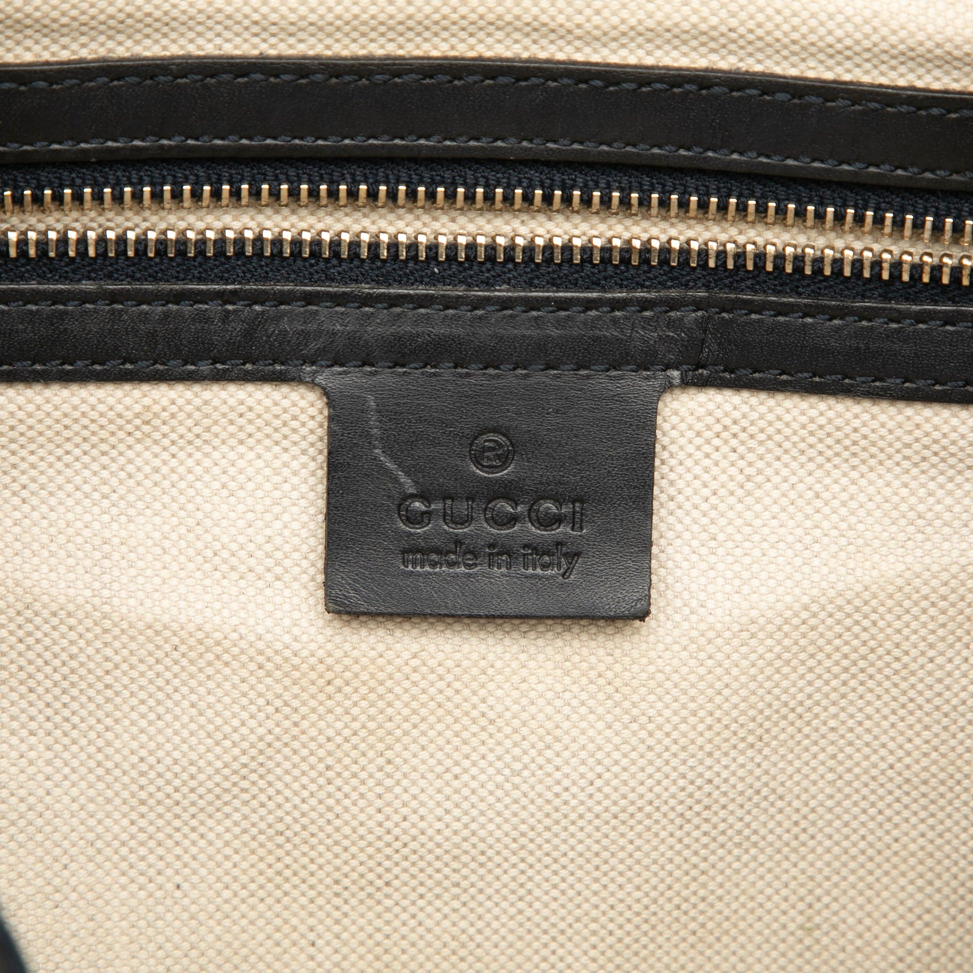 Gucci Medium GG Canvas Web Joy Boston Bag