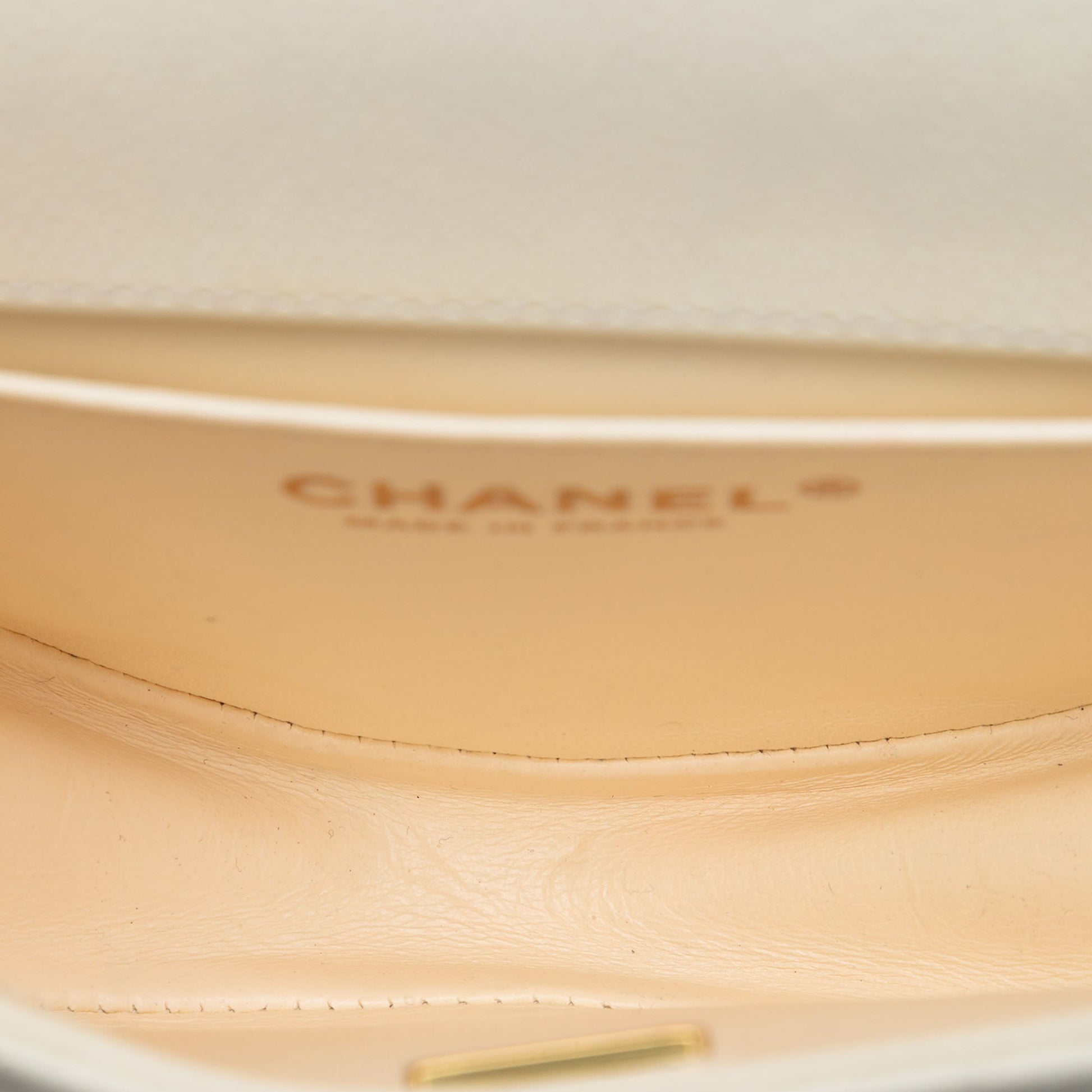 Chanel Mini Quilted Caviar Boy Messenger Bag