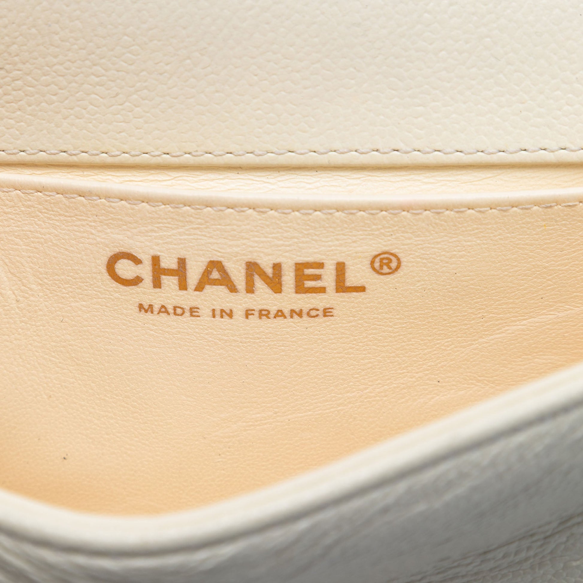 Chanel Mini Quilted Caviar Boy Messenger Bag
