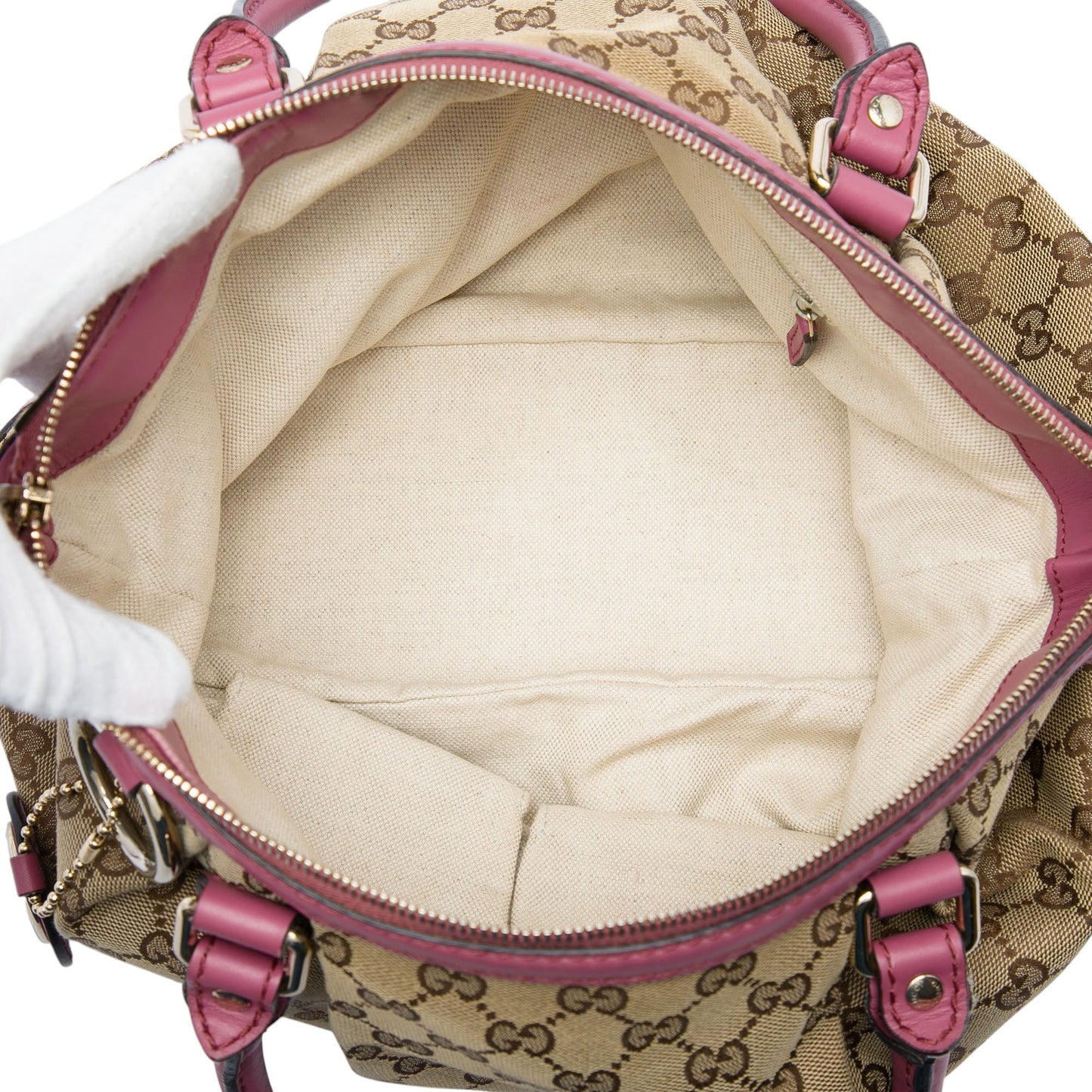 Gucci GG Canvas Sukey Satchel