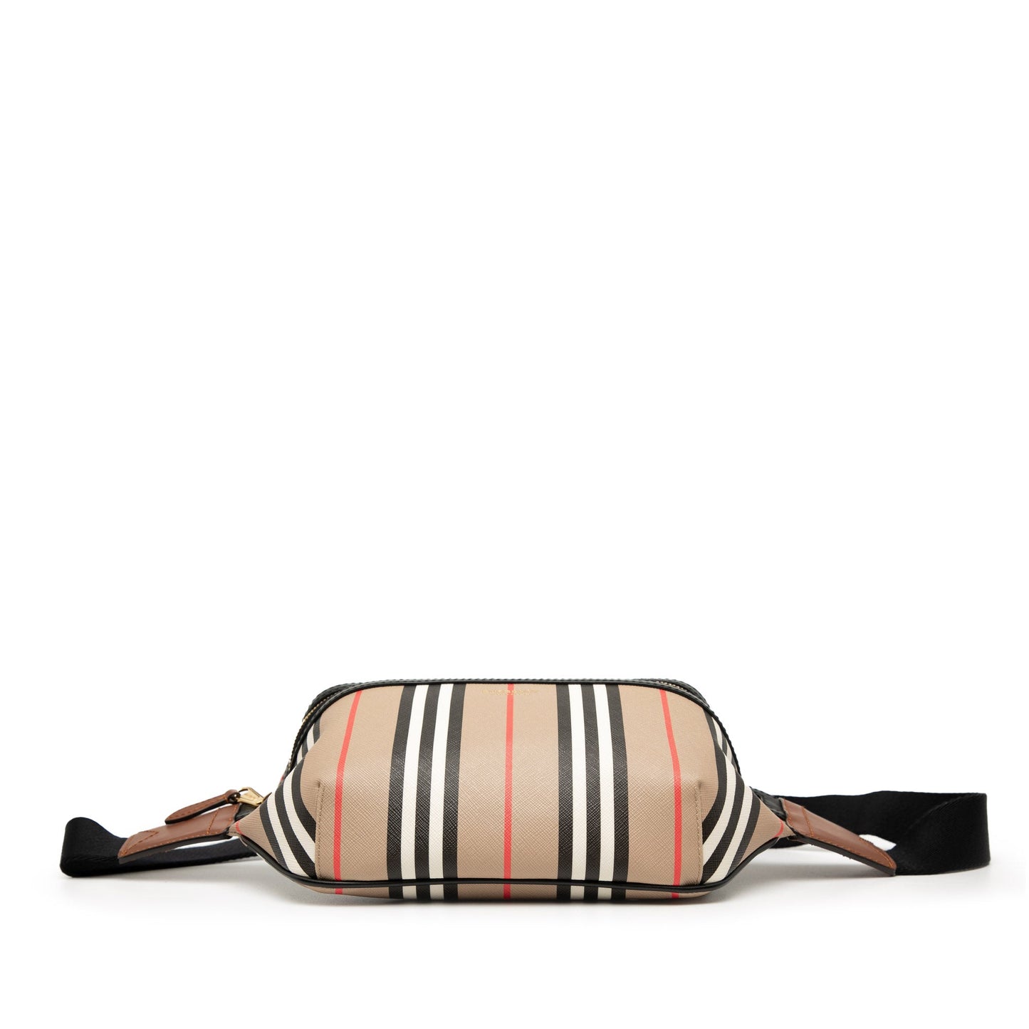 Burberry Icon Stripe Coated Canvas Sonny Belt Bag