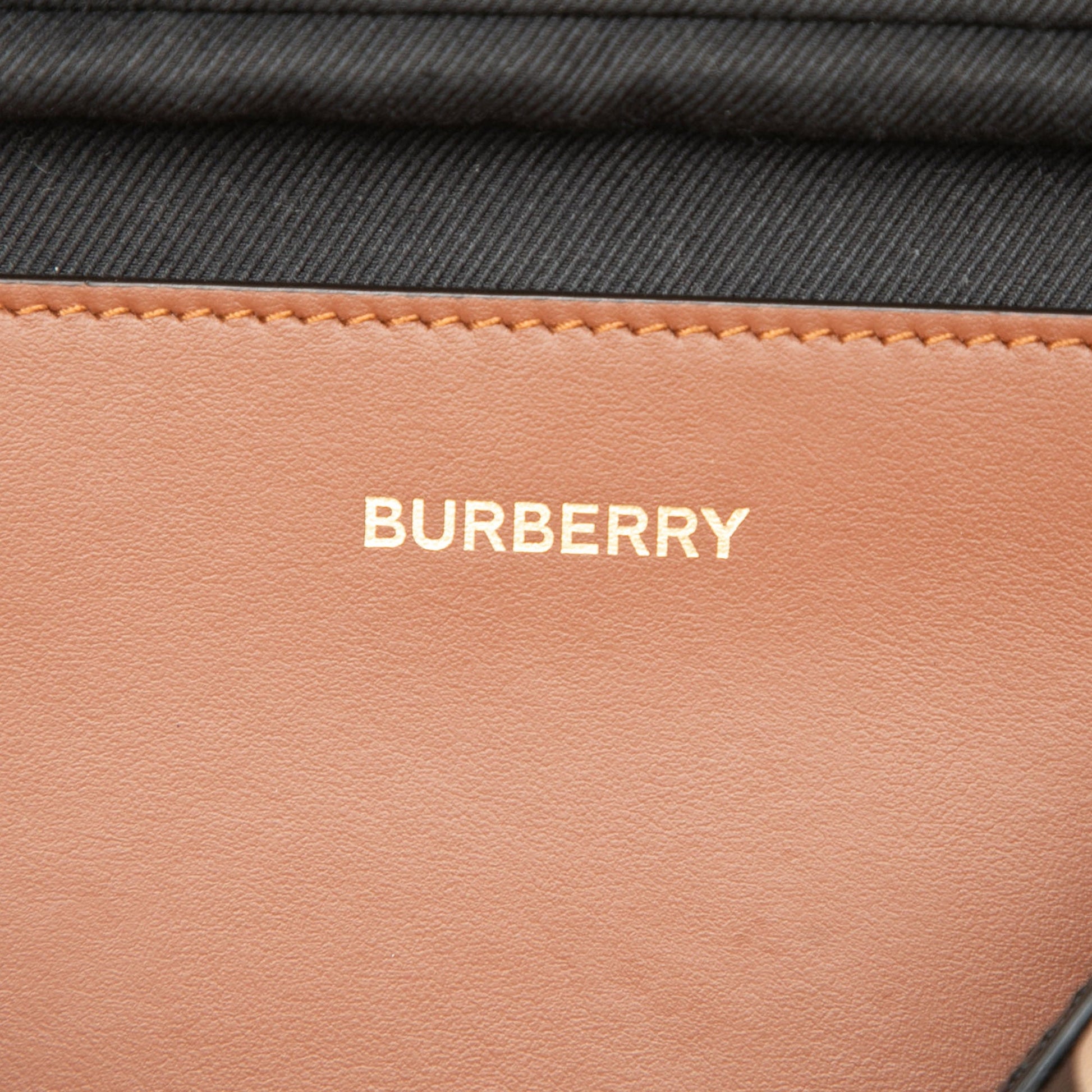 Burberry Icon Stripe Coated Canvas Sonny Belt Bag