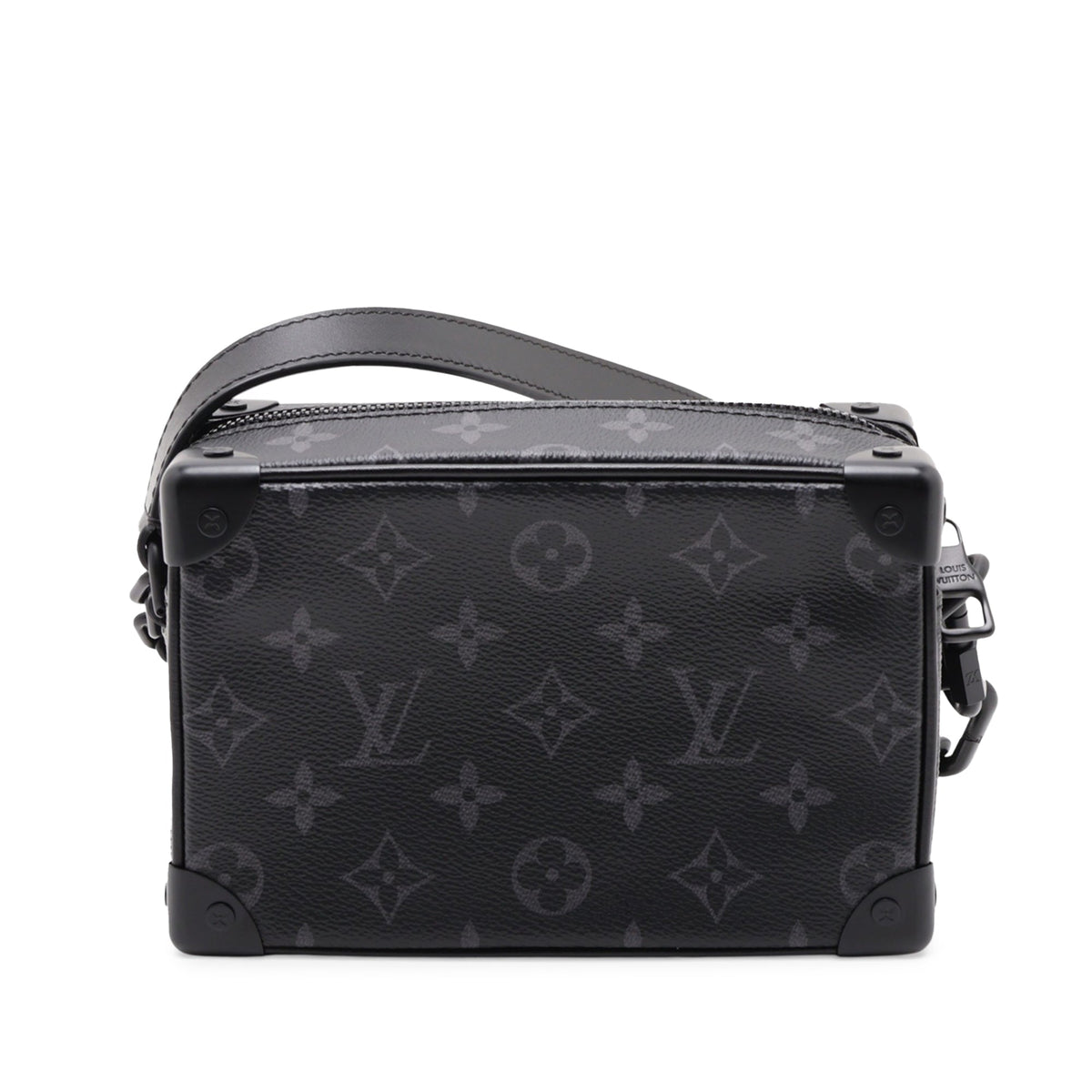 Louis Vuitton Monogram Eclipse Mini Soft Trunk — Black