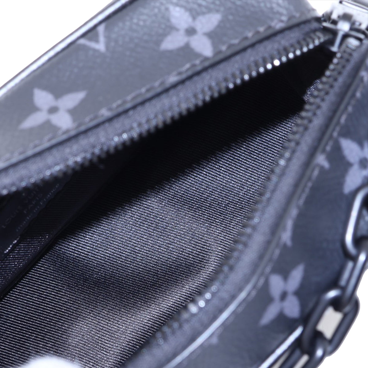 Louis Vuitton Monogram Eclipse Mini Soft Trunk — Black
