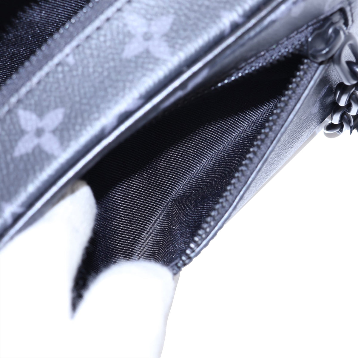 Louis Vuitton Monogram Eclipse Mini Soft Trunk — Black