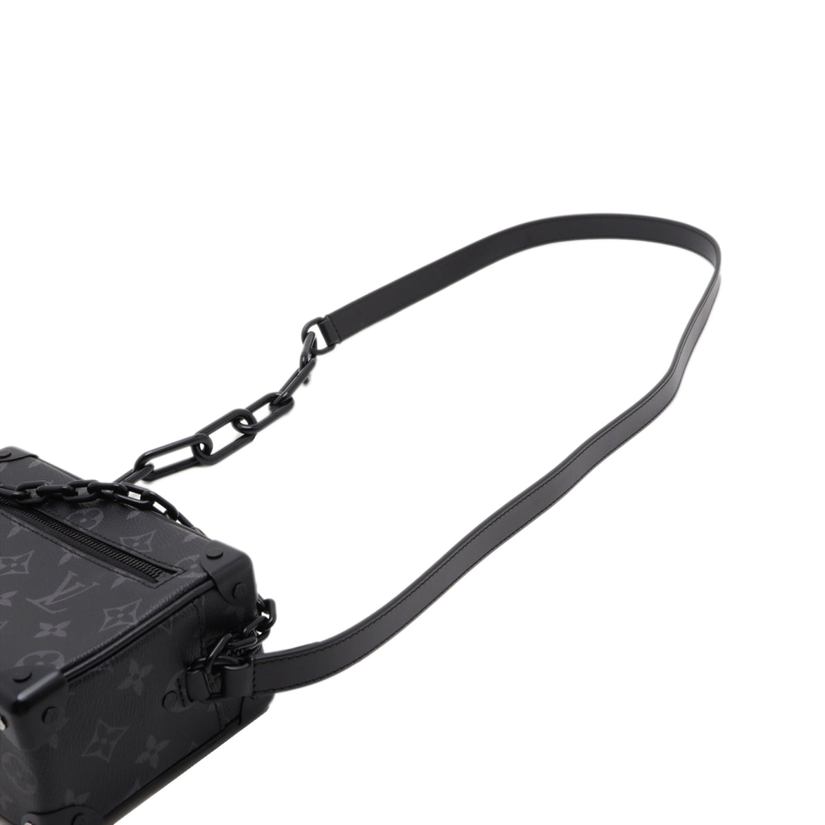 Louis Vuitton Monogram Eclipse Mini Soft Trunk — Black