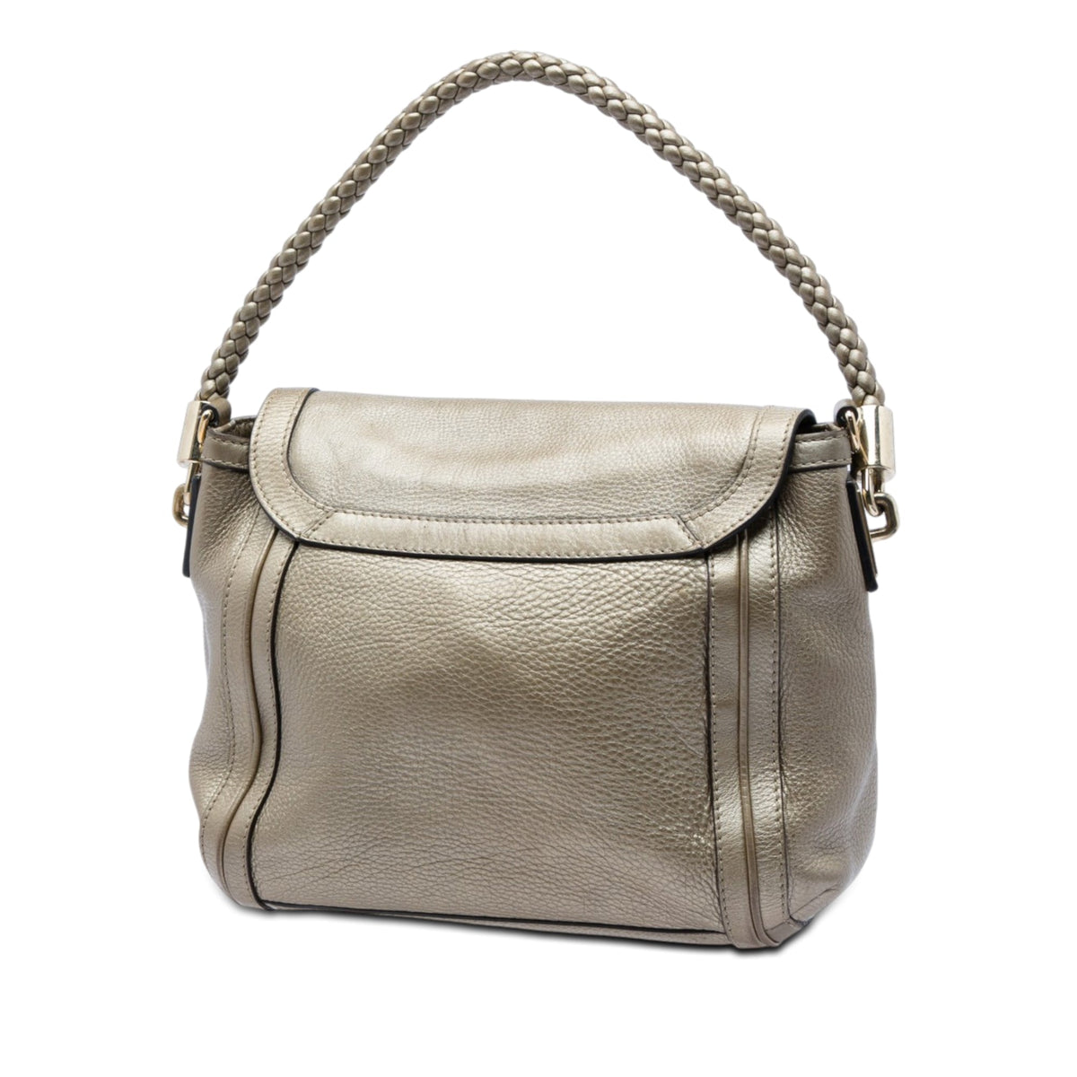 Gucci Calfskin Bella Flap Satchel