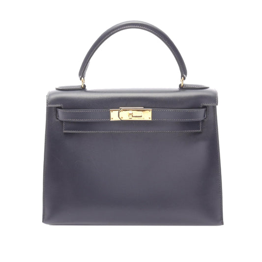 Hermès Box Calf Kelly I Sellier 28