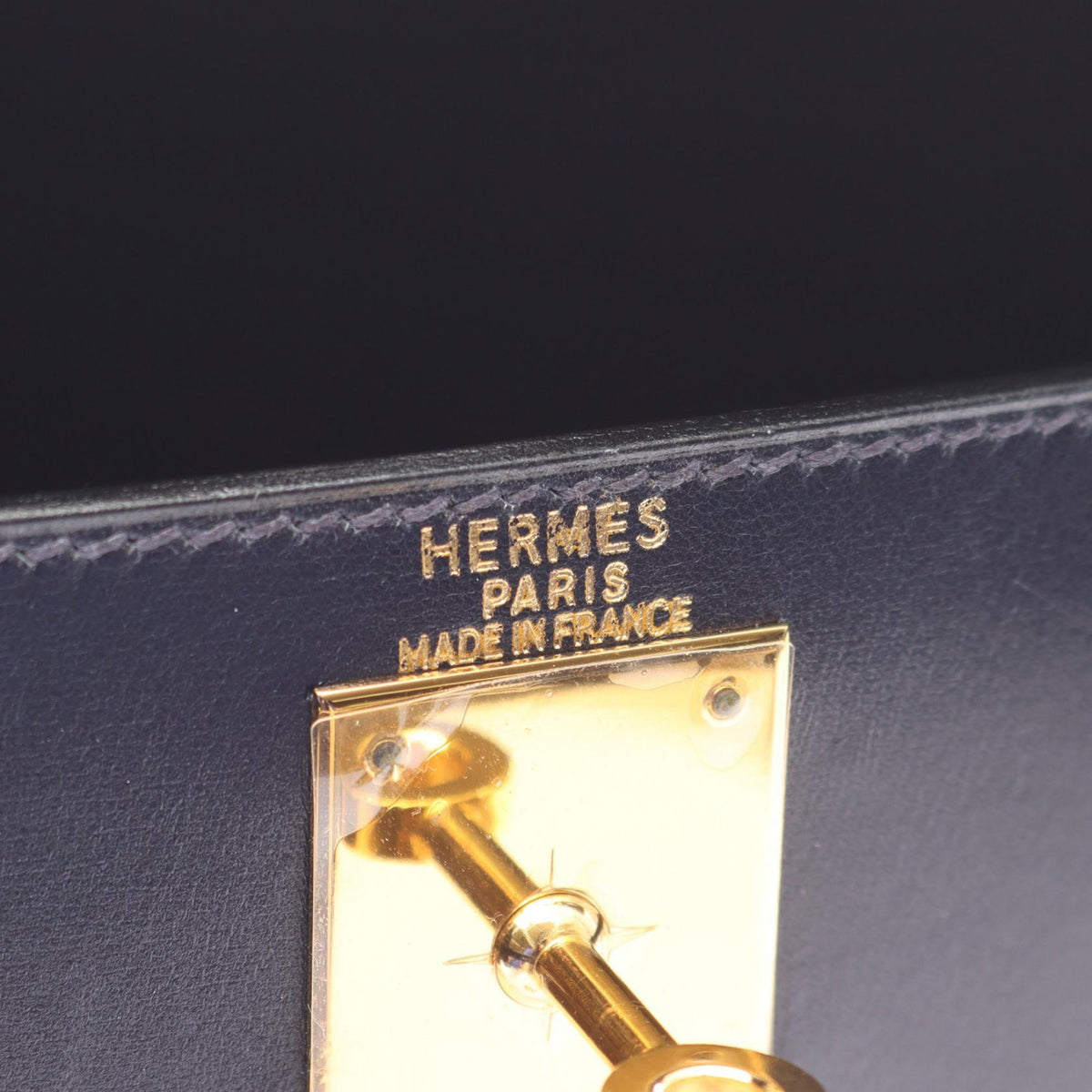 Hermès Box Calf Kelly I Sellier 28