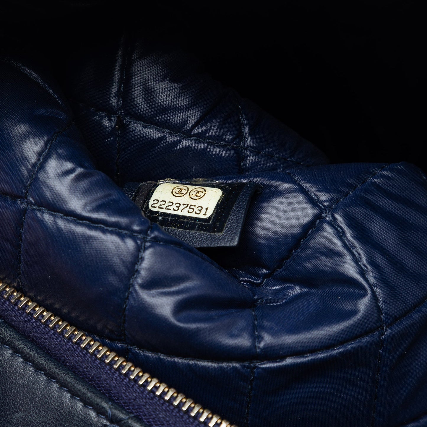 Chanel Large Quilted Lambskin Casino Charms O Case Clutch