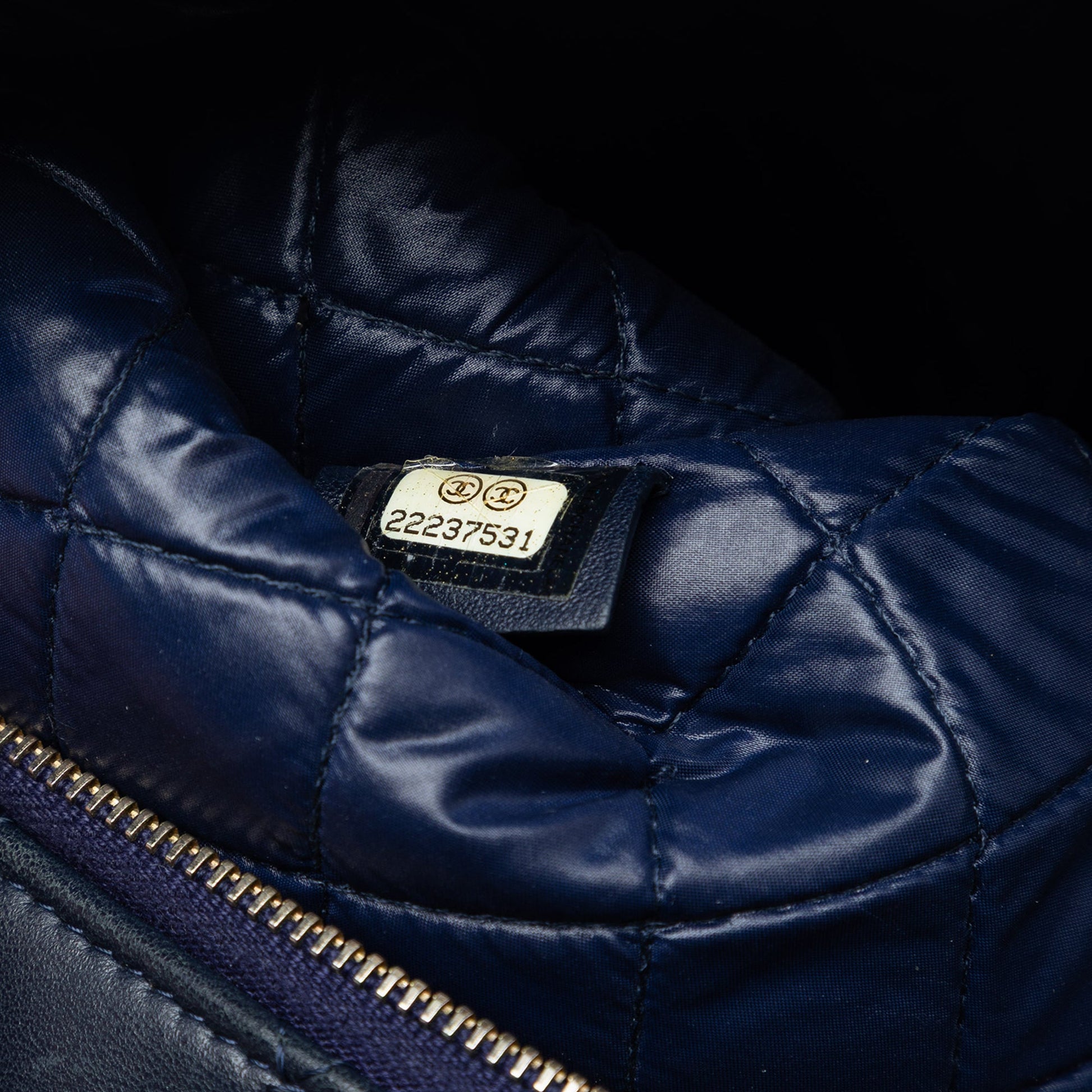 Chanel Large Quilted Lambskin Casino Charms O Case Clutch