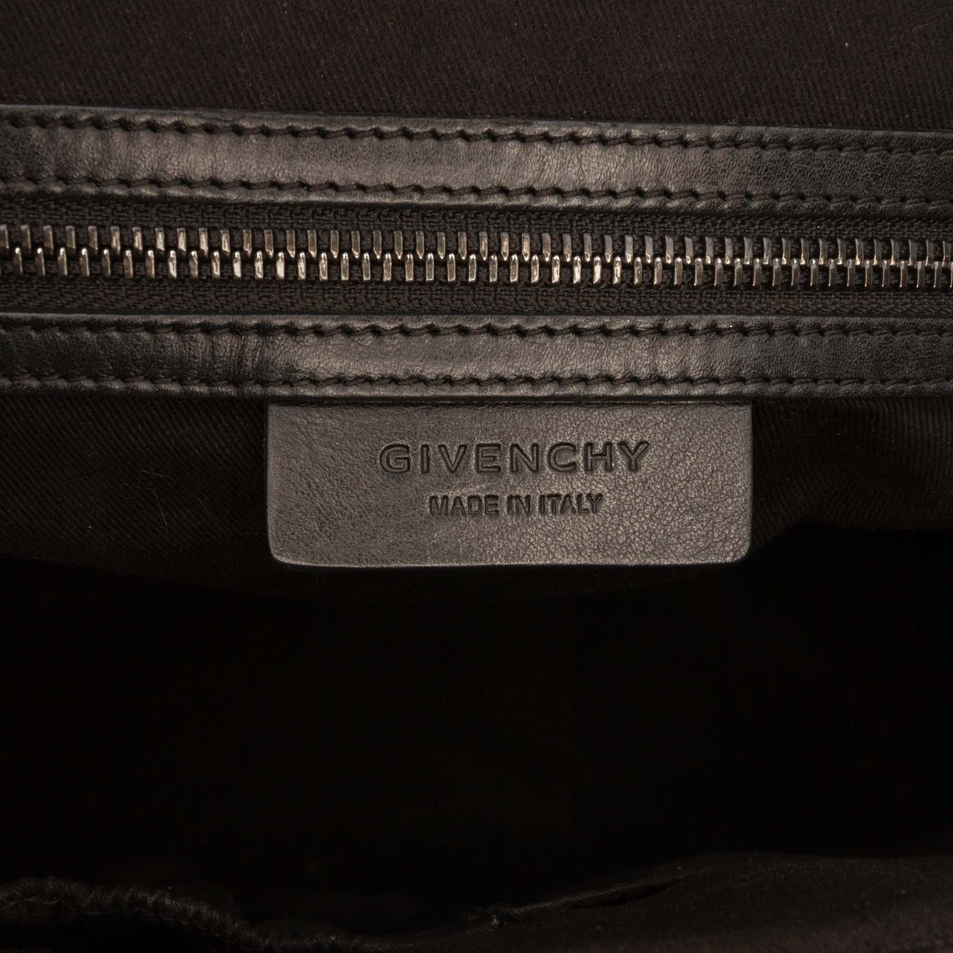 Givenchy Medium Croc Embossed Leather Antigona Satchel