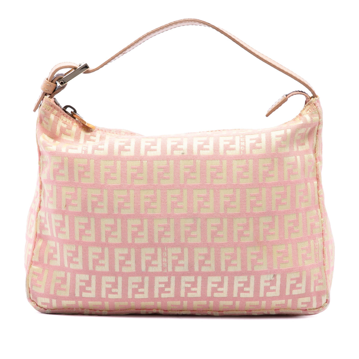 Fendi Zucchino Canvas Handbag