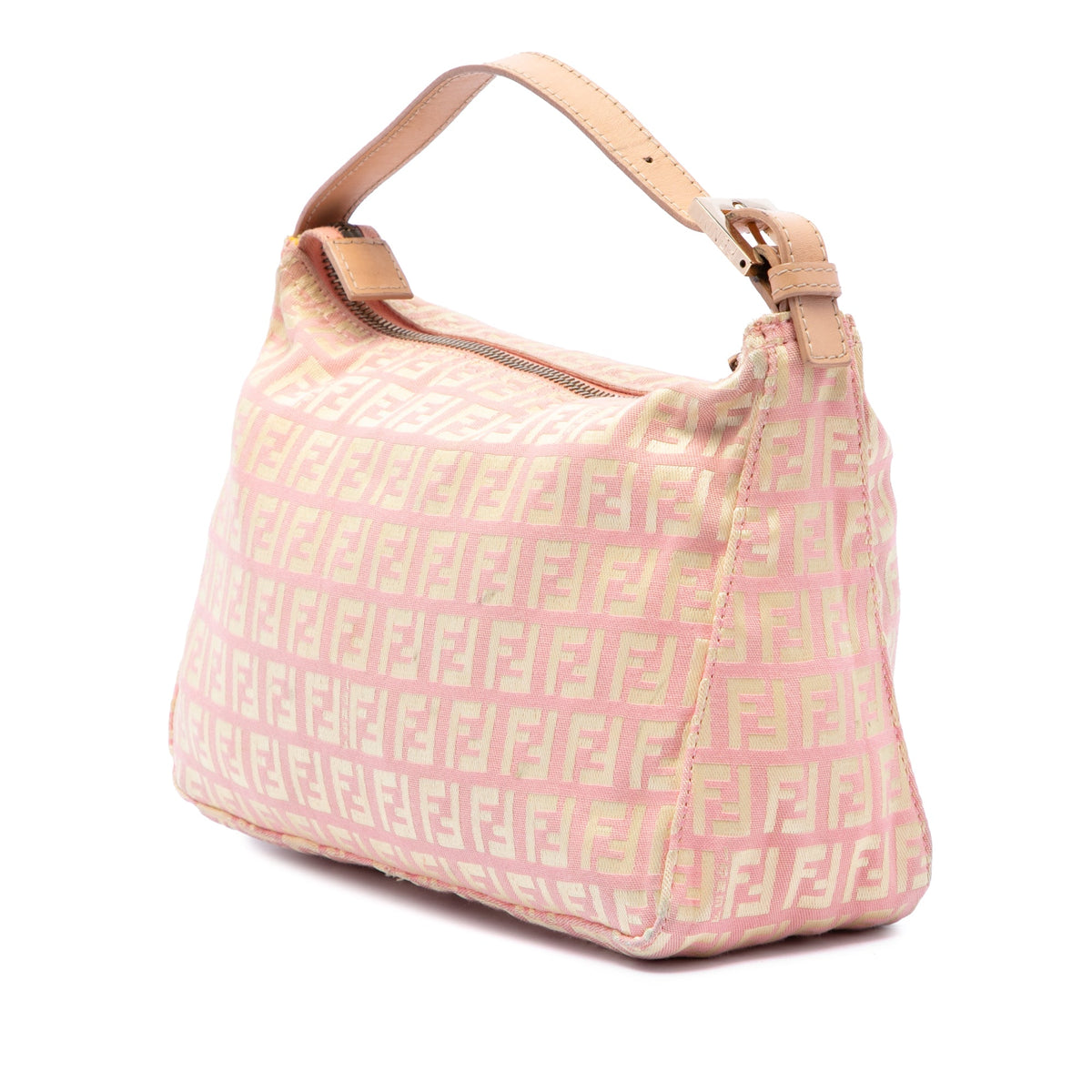 Fendi Zucchino Canvas Handbag