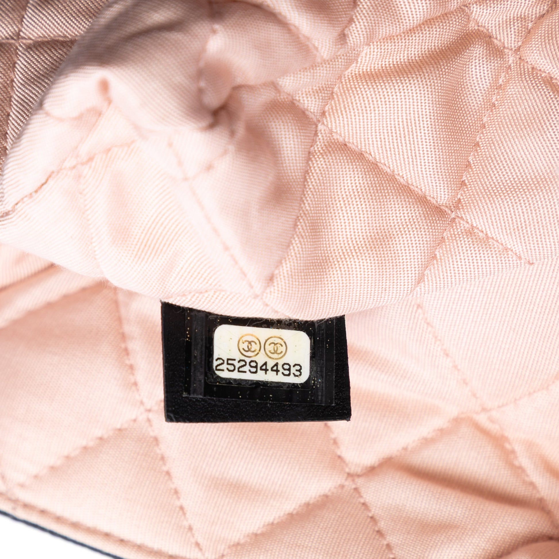 Paris Cuba Quilted Caviar Thread Around Envelope Clutch