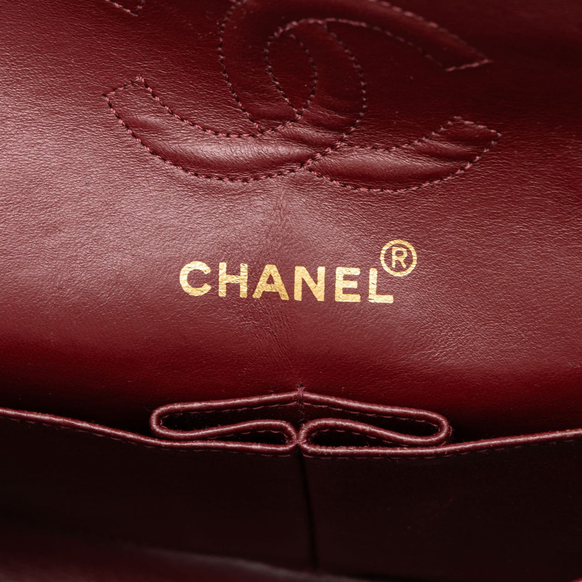 Chanel Small Classic Lambskin Double Flap — Black