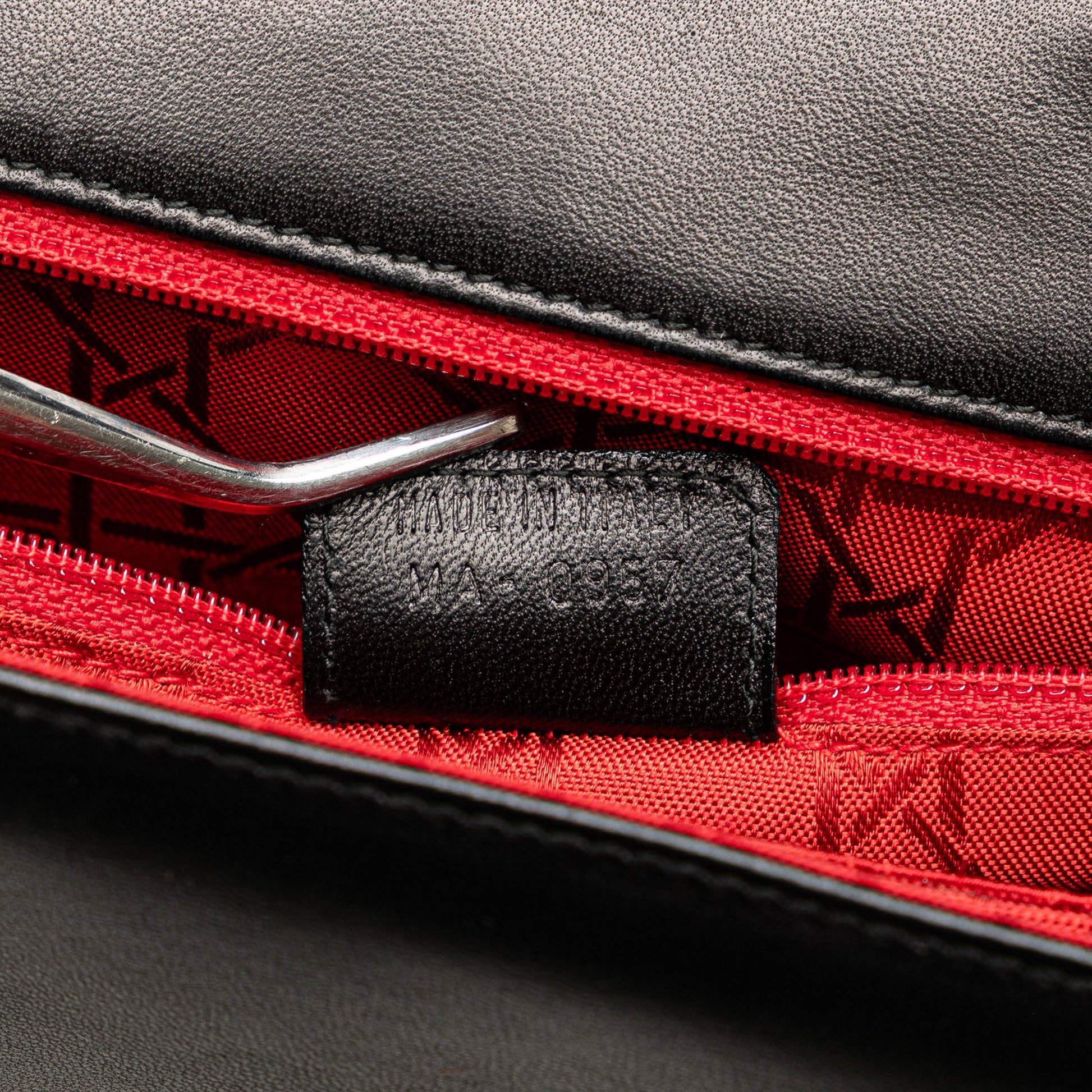Lambskin Cannage Shoulder Bag