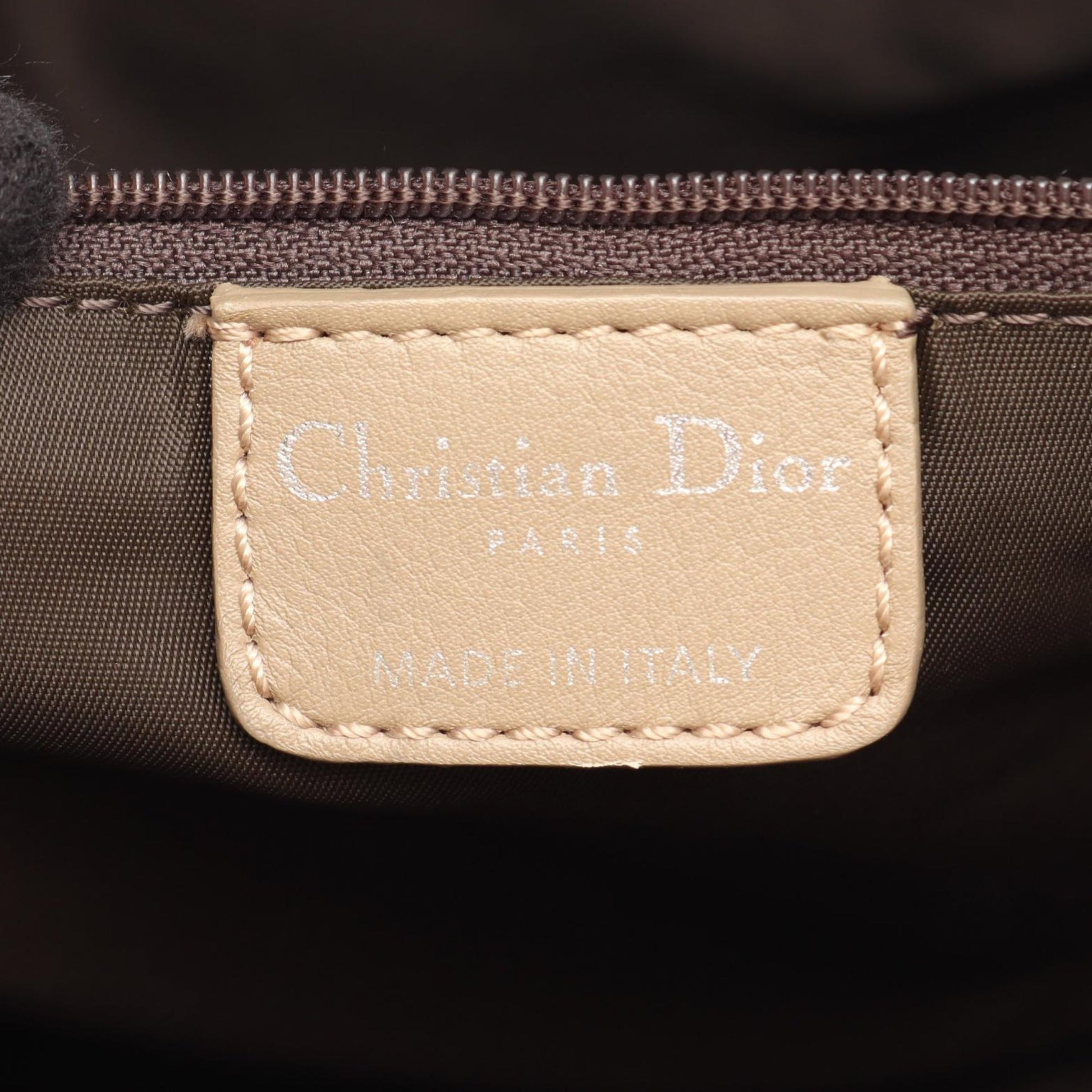 Dior Diorissimo Trotter Canvas Bow Tote