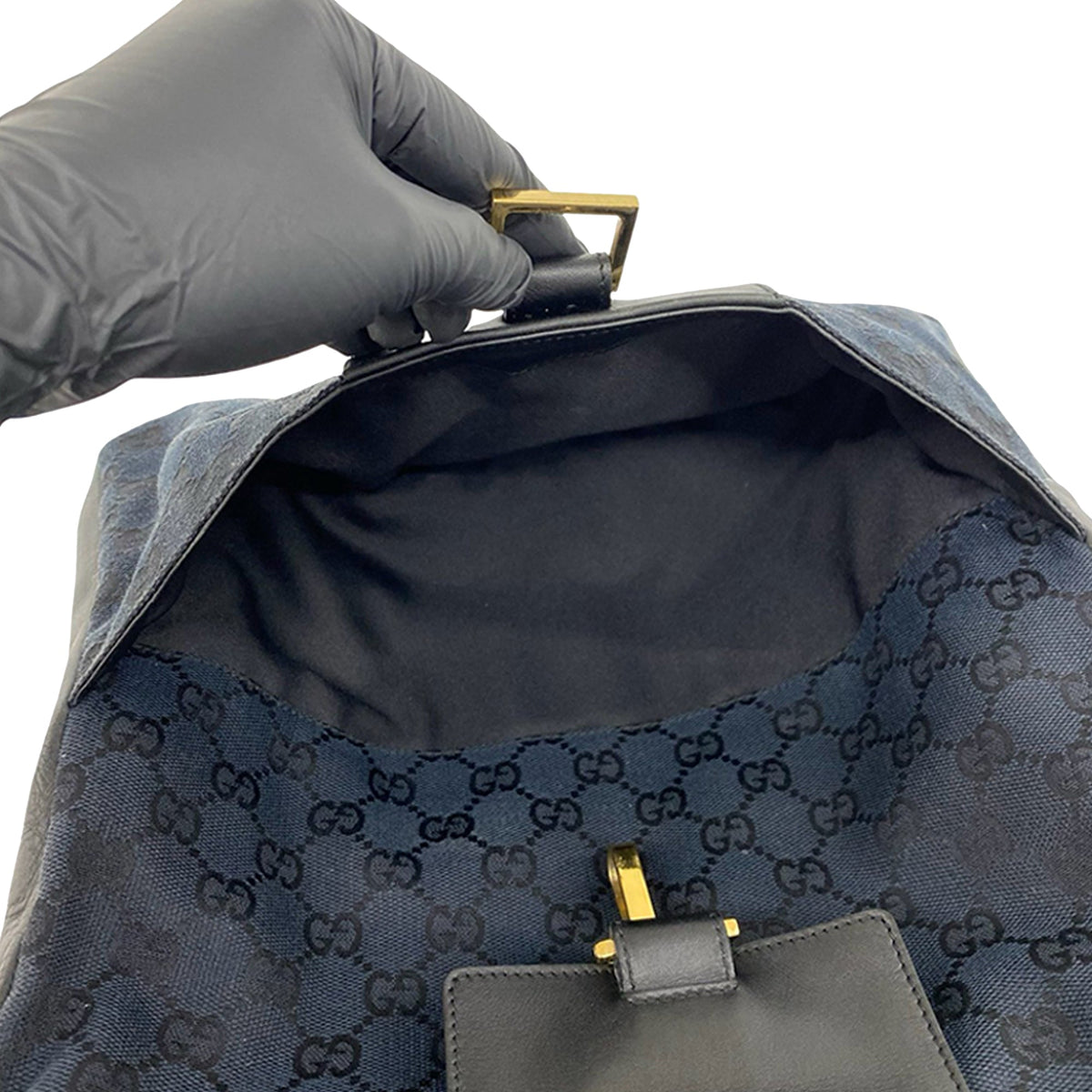 Gucci GG Canvas Web Jackie Crossbody