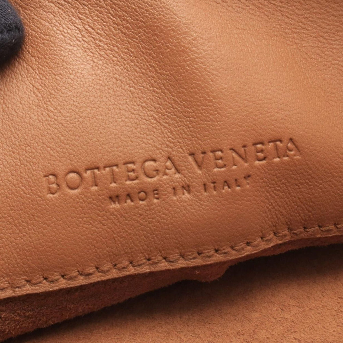 Bottega Veneta Nappa Intrecciato Trimmed Napoli Handbag — Brown
