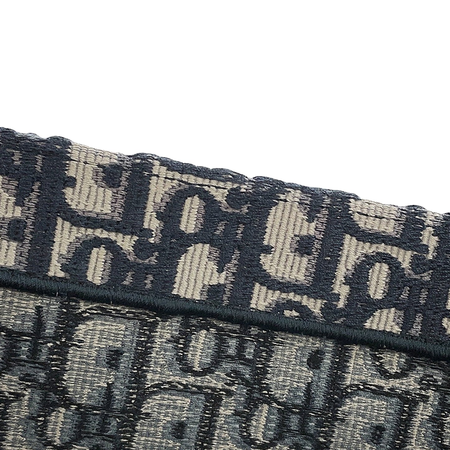 Dior Large Oblique Embroidered Canvas Book Tote