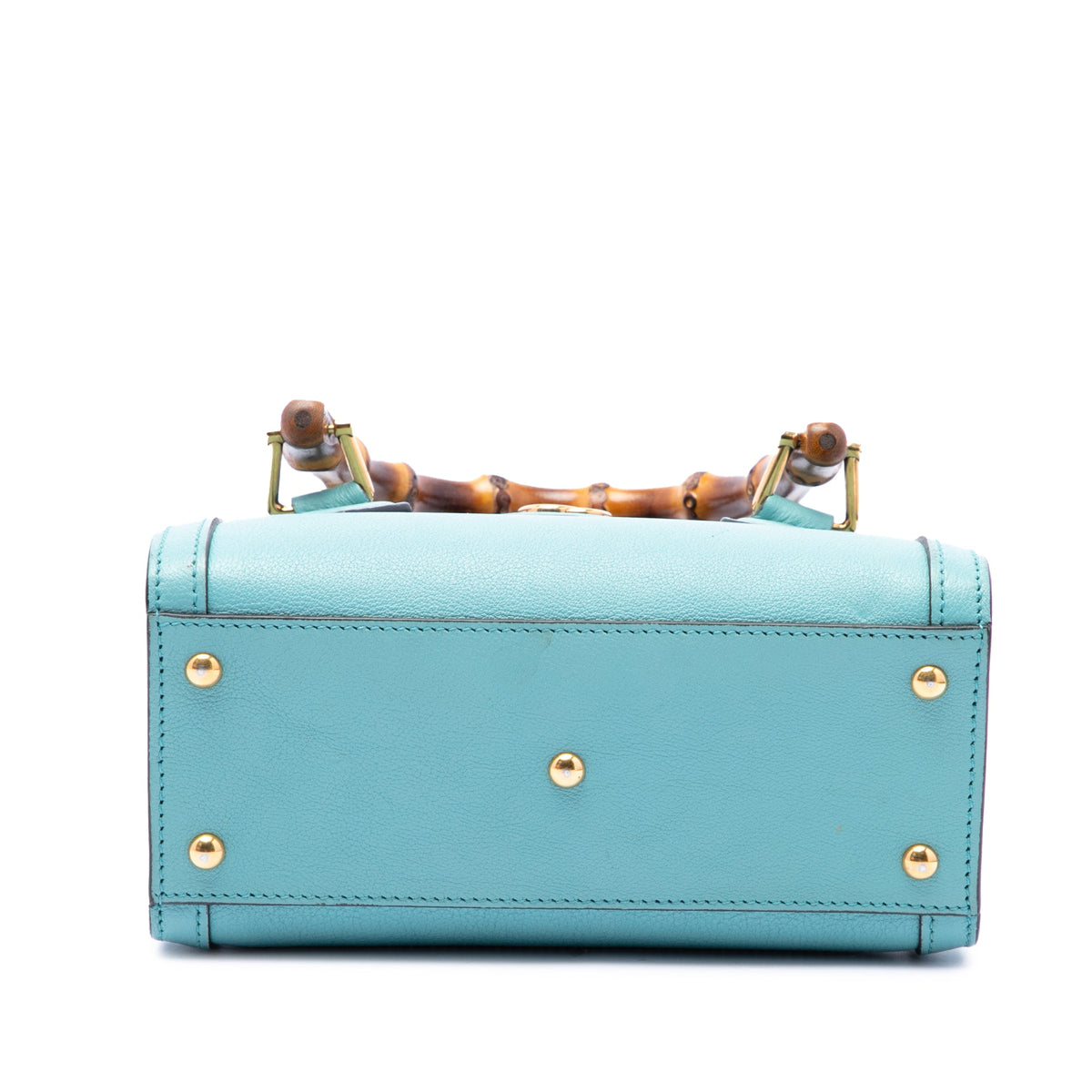 Gucci Mini Calfskin Bamboo Diana Satchel