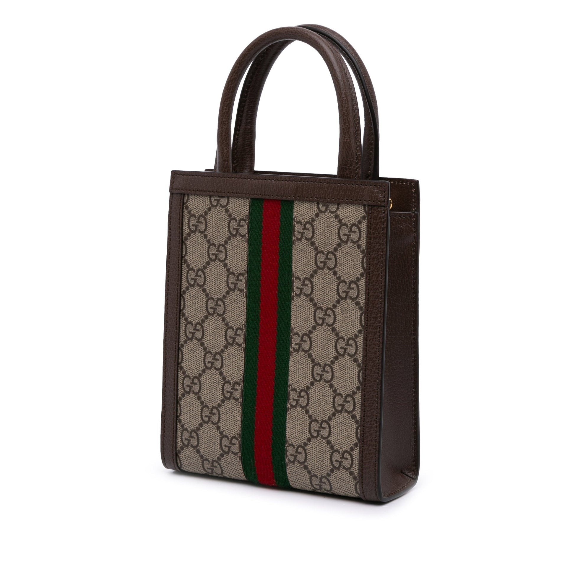 Gucci Mini GG Supreme Ophidia Web Satchel