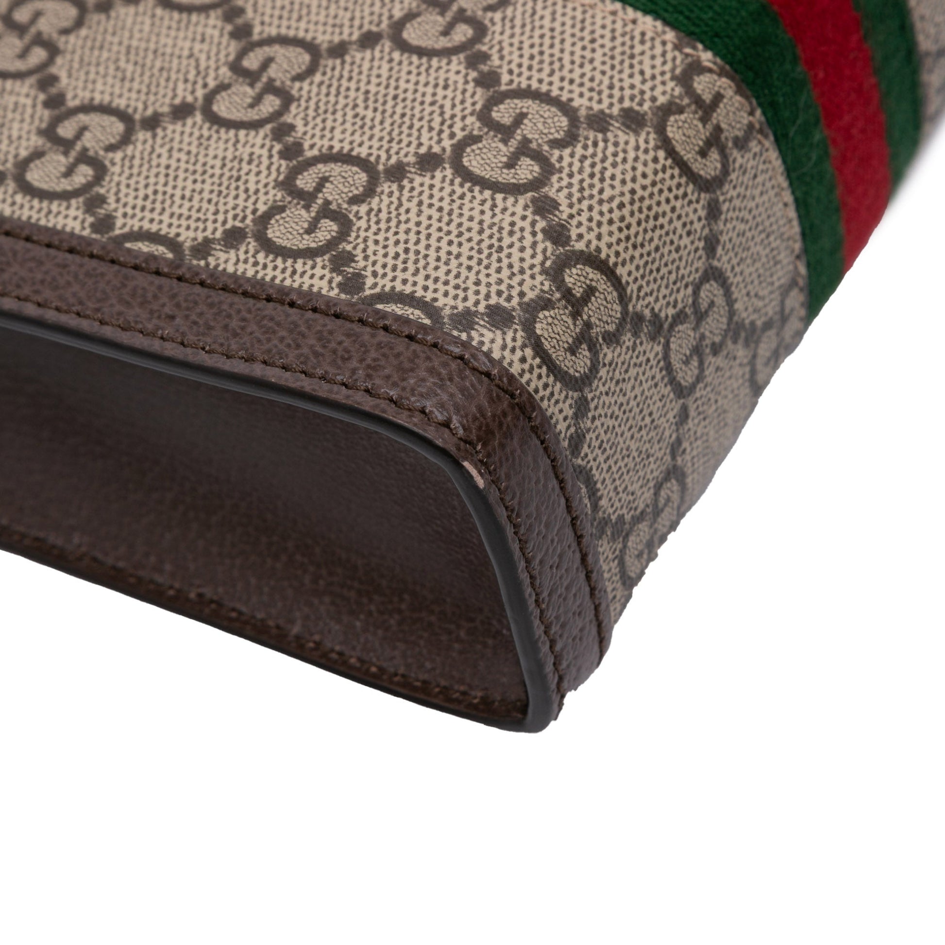 Gucci Mini GG Supreme Ophidia Web Satchel