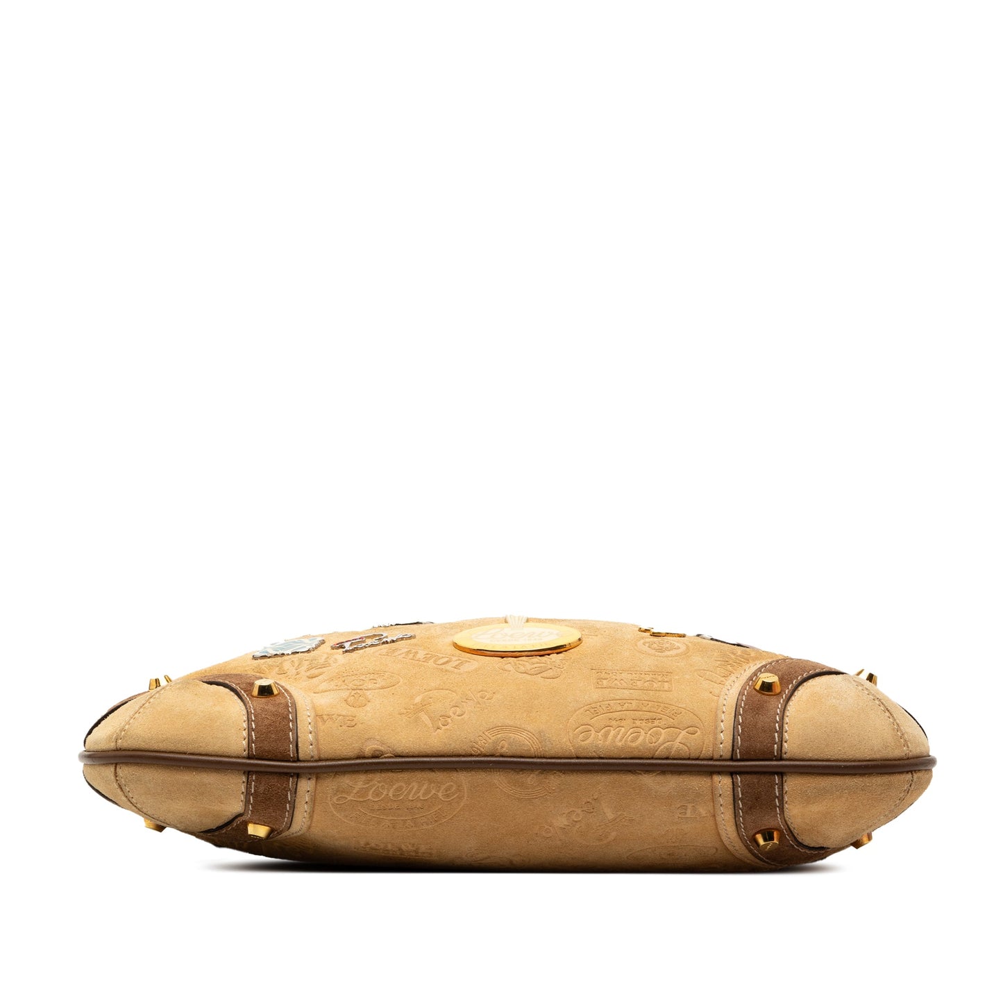 LOEWE Suede Fiel A La Piel Shoulder Bag
