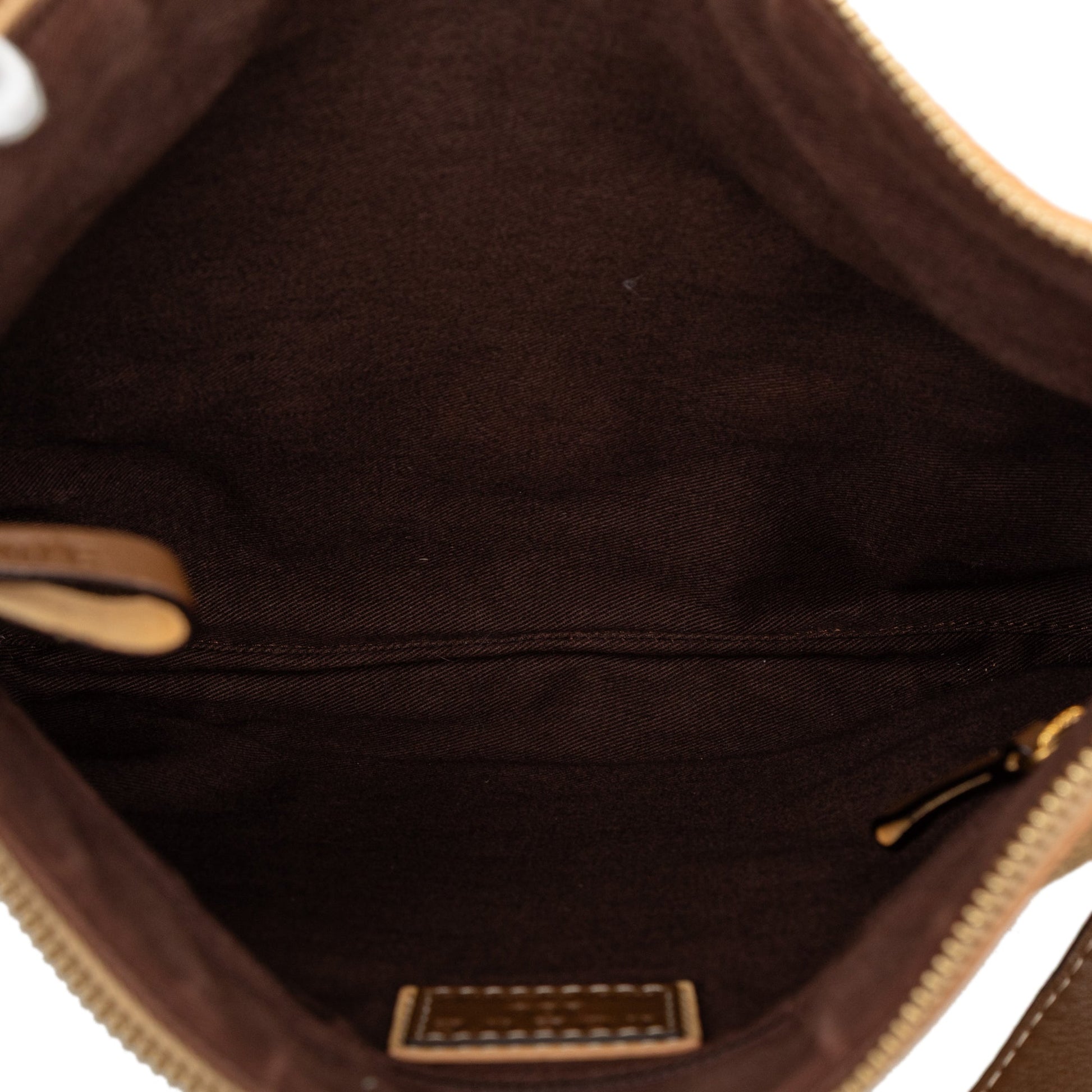 LOEWE Suede Fiel A La Piel Shoulder Bag