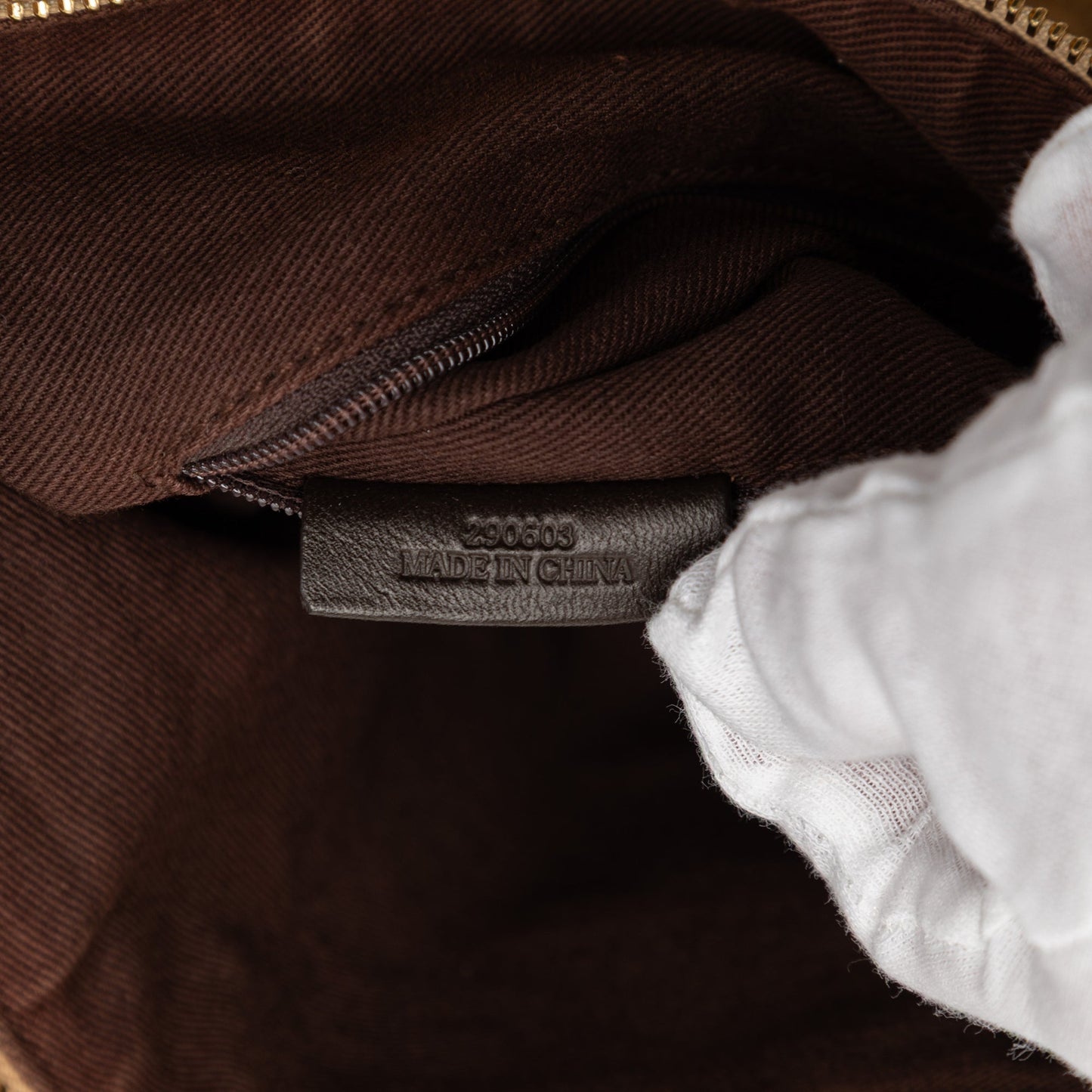 LOEWE Suede Fiel A La Piel Shoulder Bag
