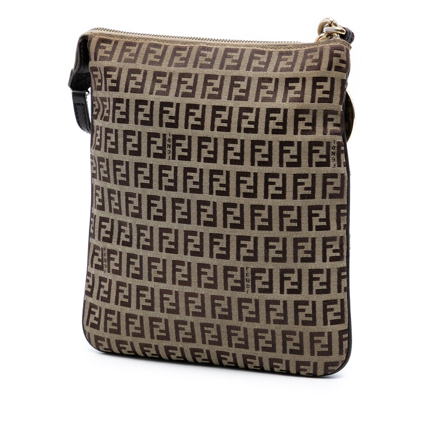 Fendi Zucchino Canvas Forever Crossbody