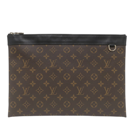 Louis Vuitton Monogram Macassar Discovery Pochette GM