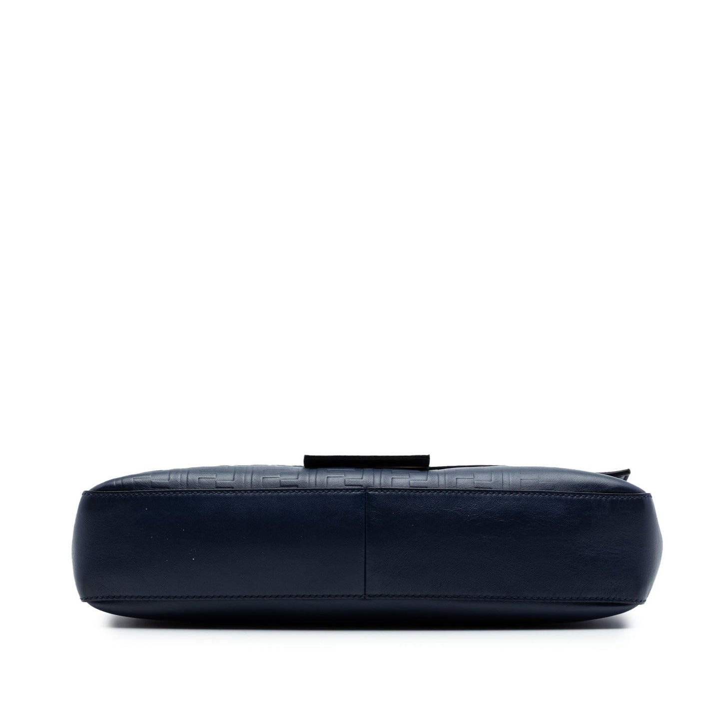 Fendi Large Zucca Embossed Leather Convertible Belt Baguette