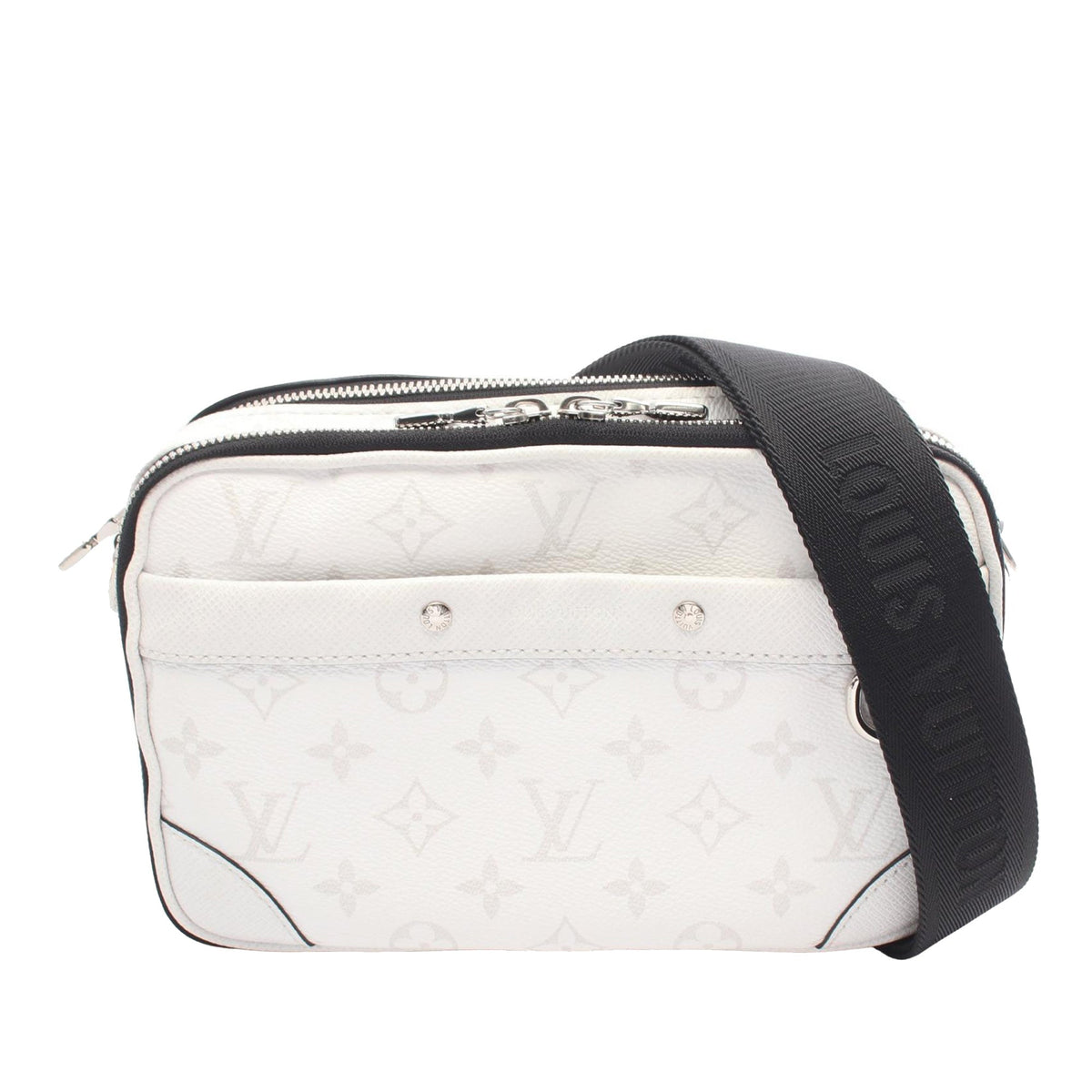 Louis Vuitton Monogram Taigarama Alpha Messenger — White