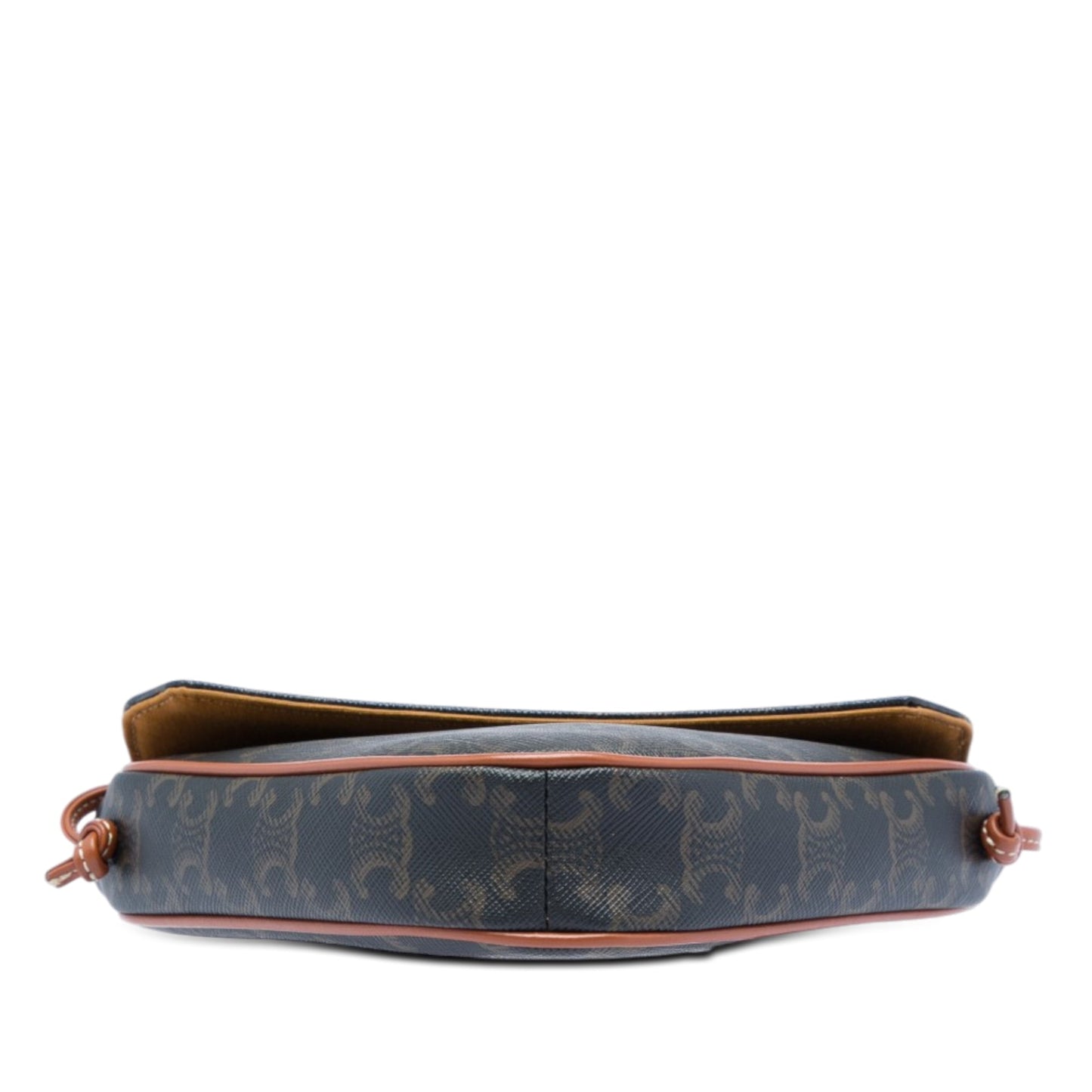 Celine Triomphe Coated Canvas Logo Triangle Crossbody