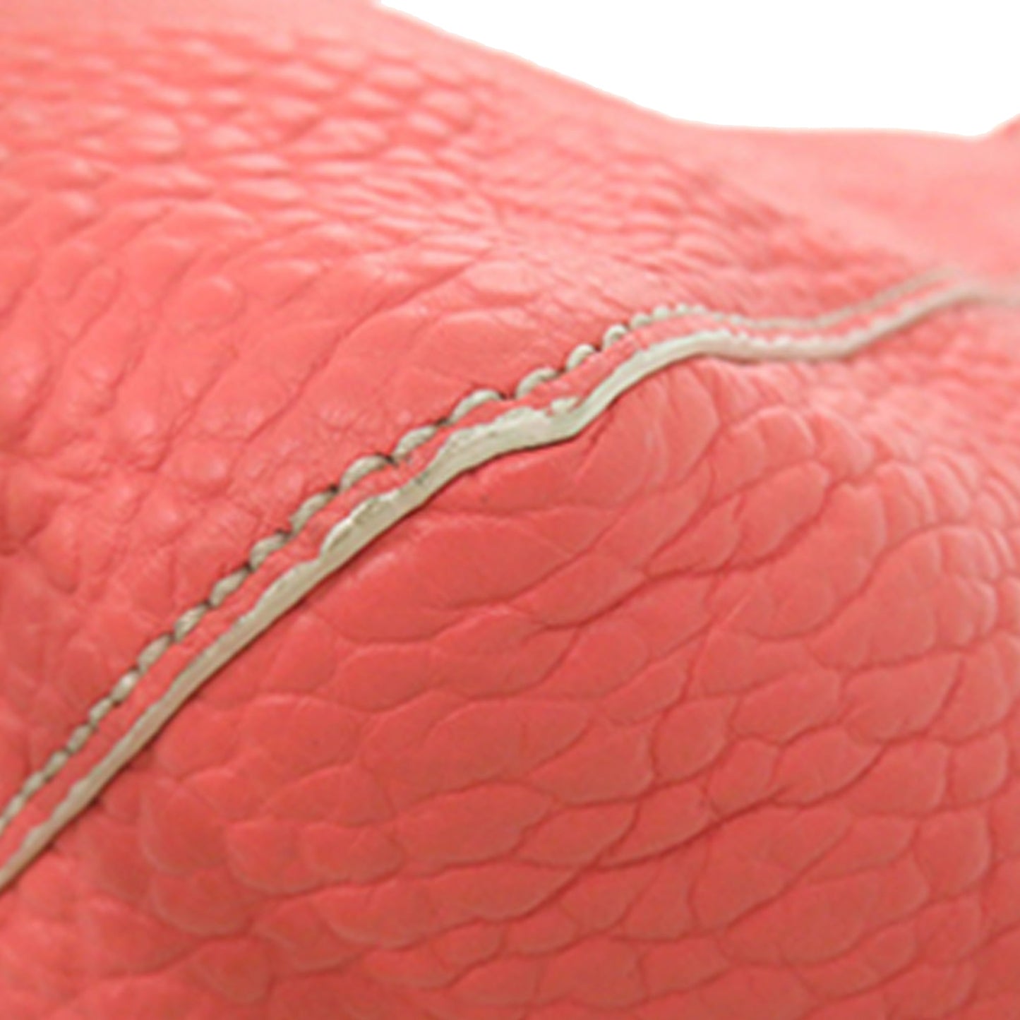 Small Embossed Grain Check Canterbury Tote